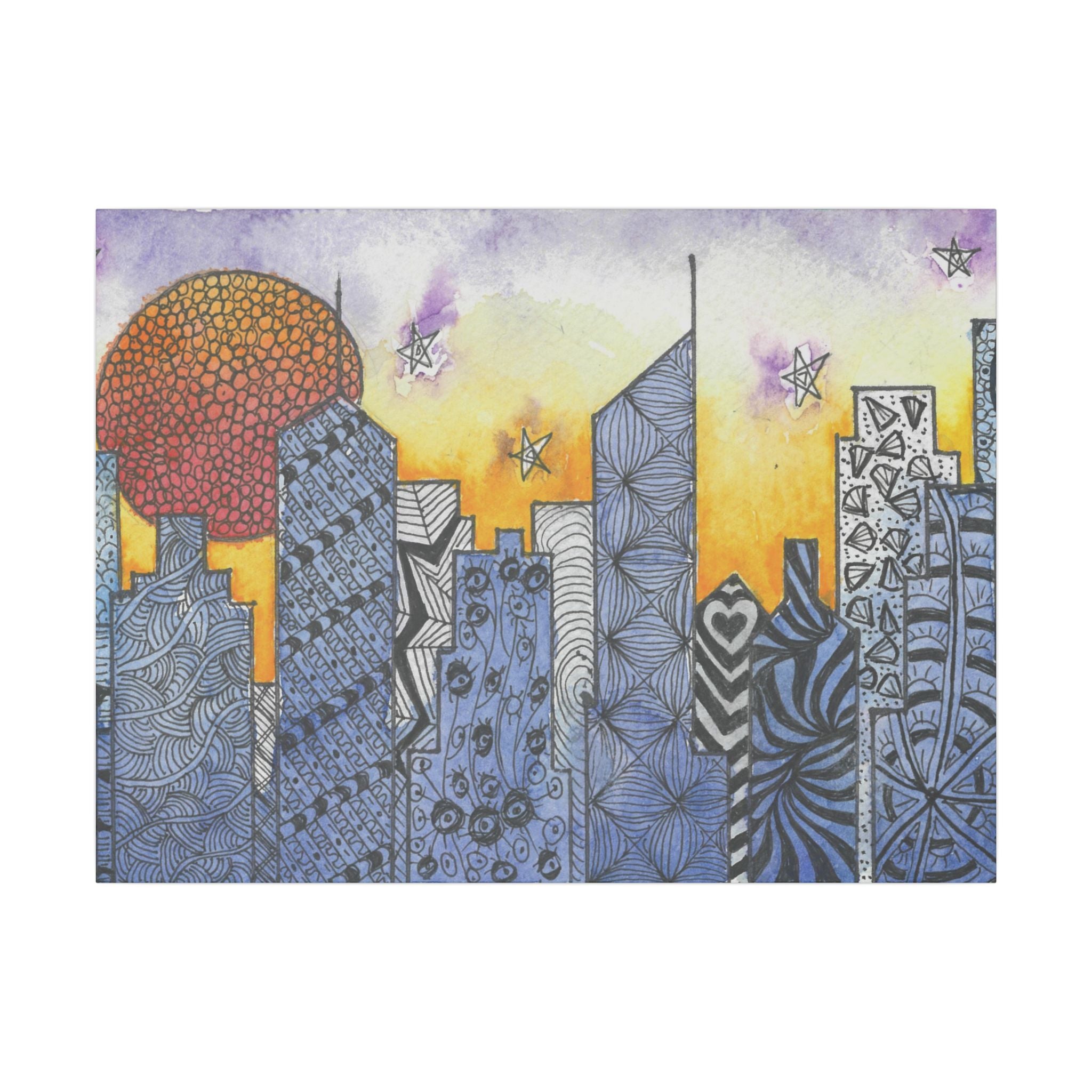 Large Colourful Wall Art, Canvas Prints, For Office, Bedroom or Living Room, or Special Gift #5 In The Shadows