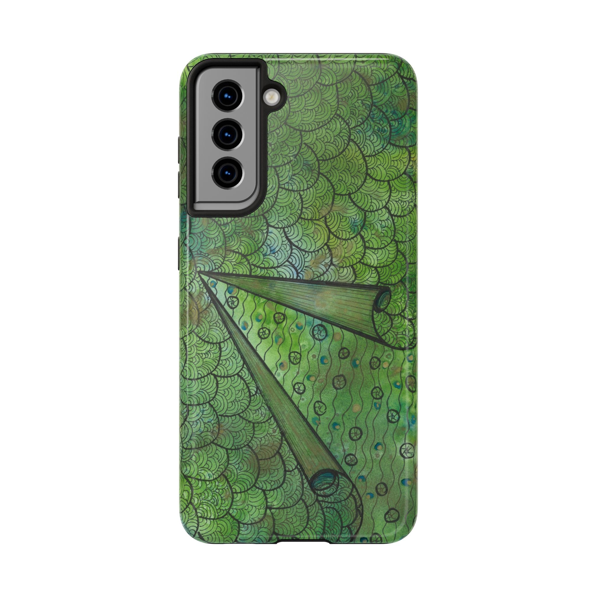 Tough Phone Case - All iPhones and Samsung Galaxys - Exciting Abstract Design #69 New Horizons