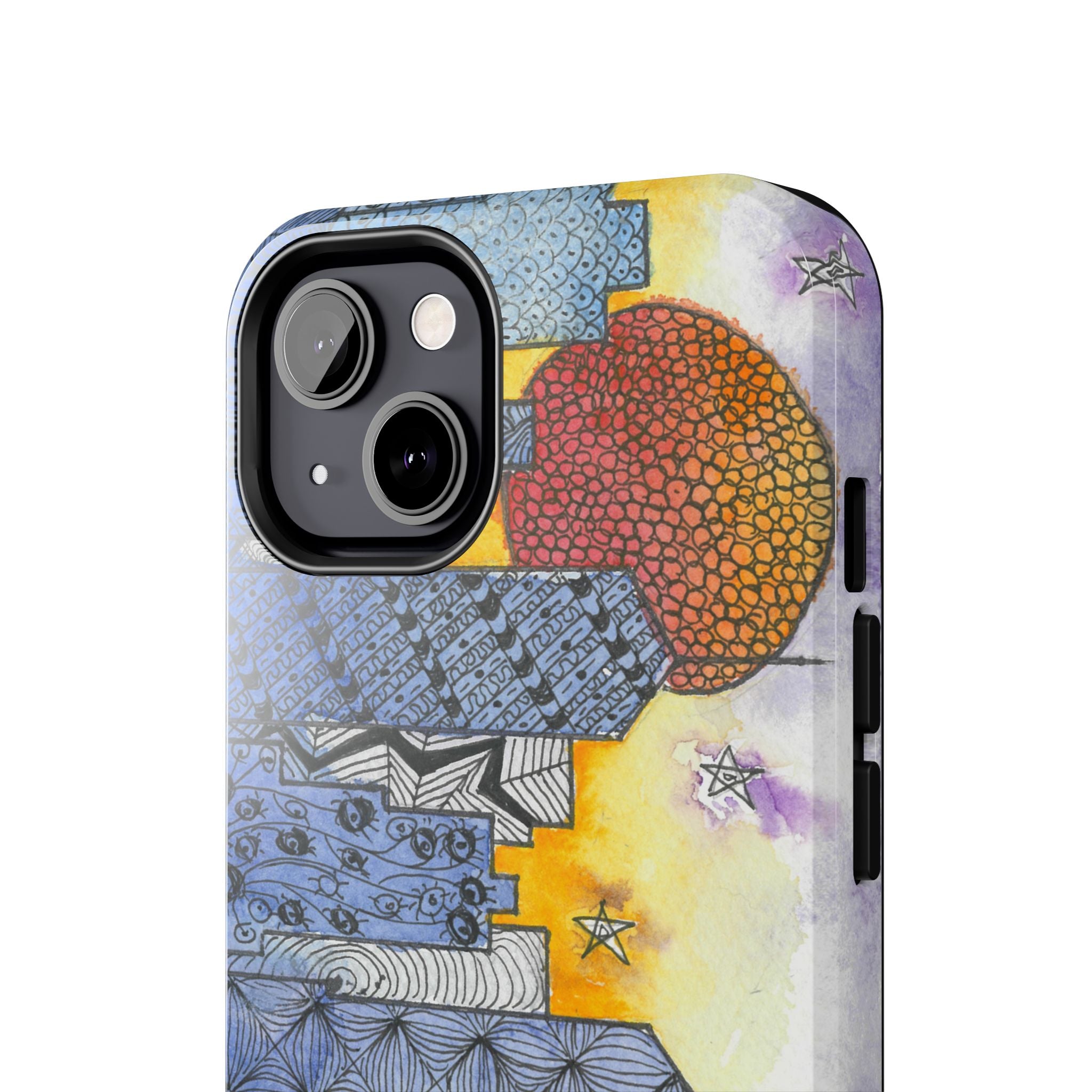 Tough Phone Case - All iPhones and Samsung Galaxys - Exciting Abstract Design #5 In The Shadows