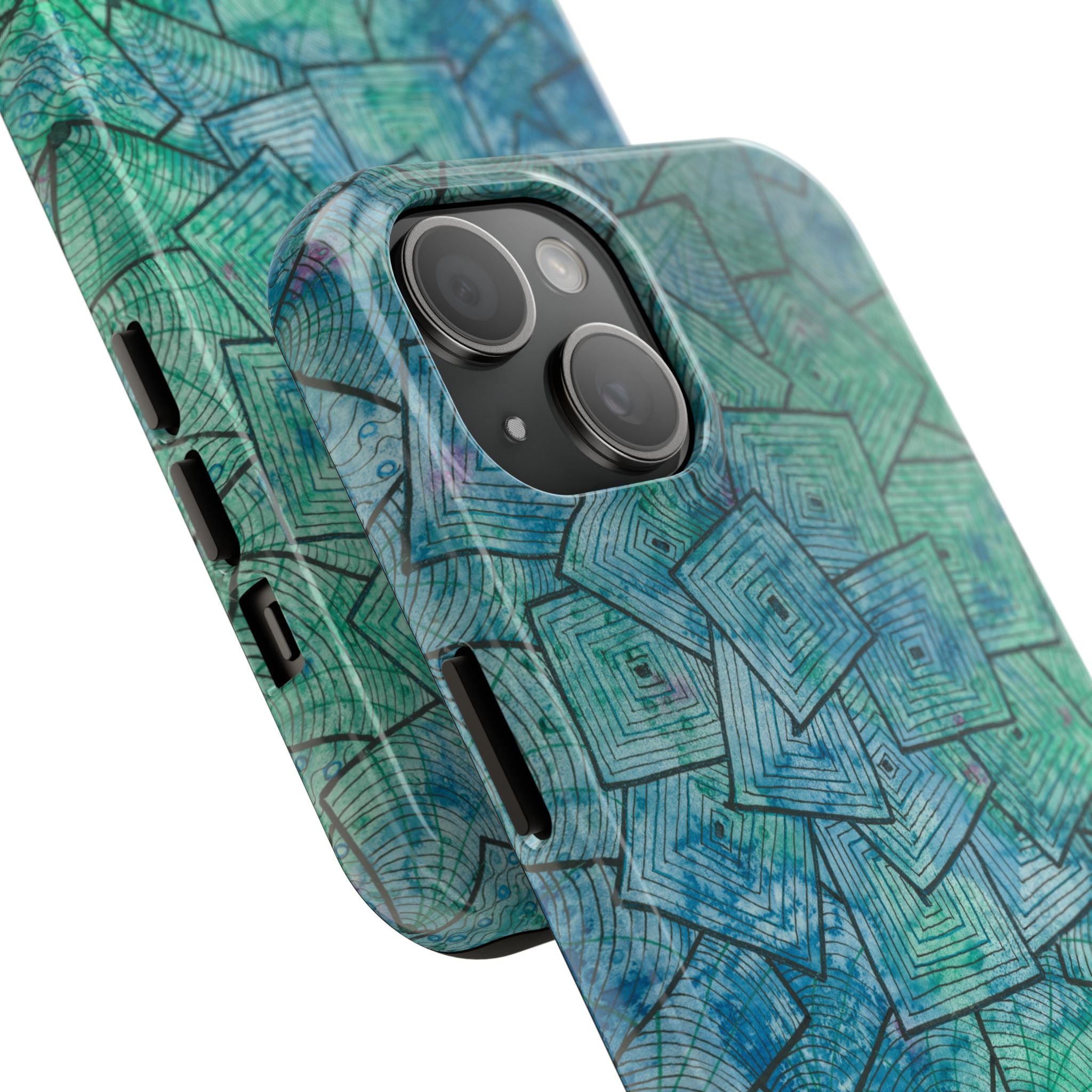 Tough Phone Case - All iPhones and Samsung Galaxys - Exciting Abstract Design #65 And The Answer Is