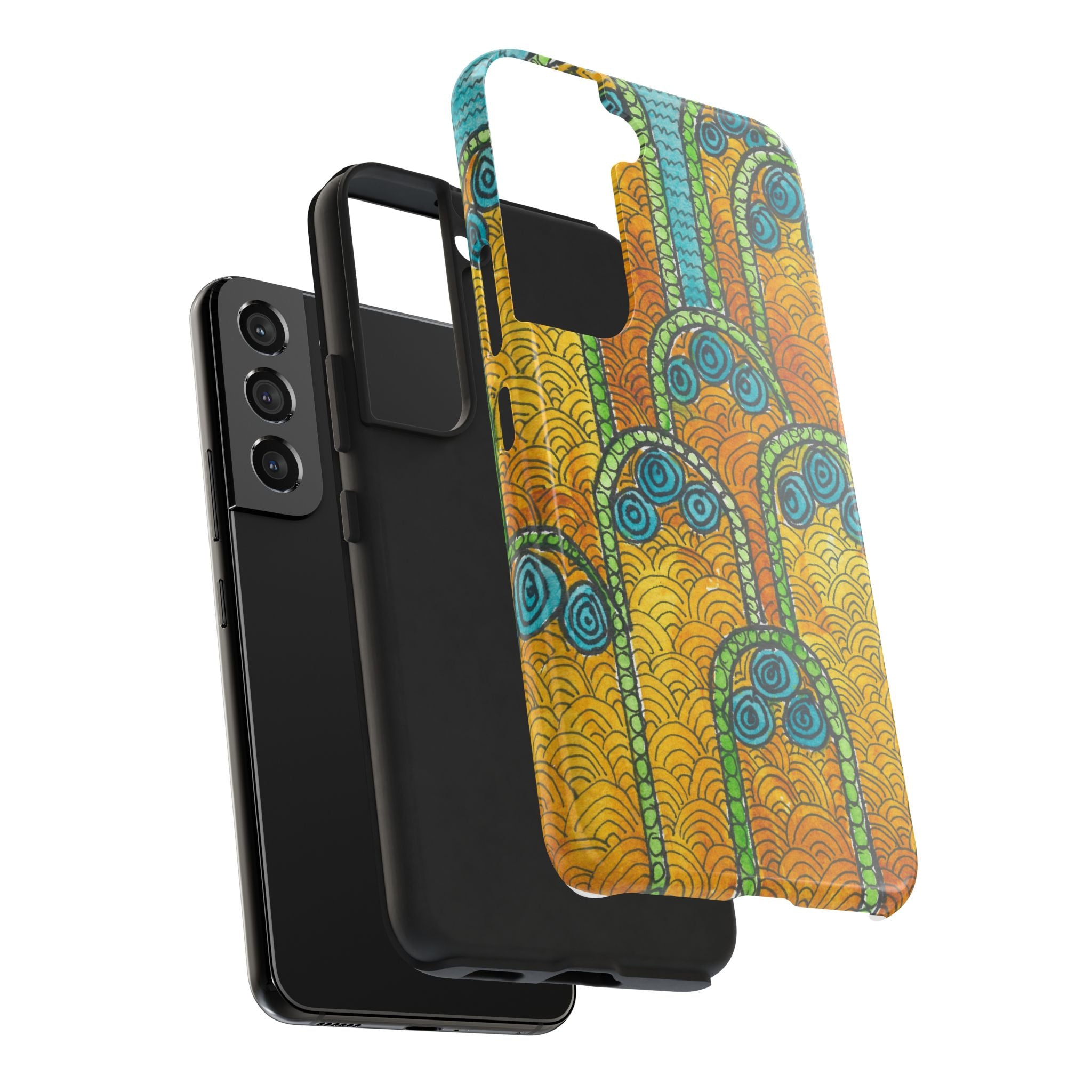 Tough Phone Case - All iPhones and Samsung Galaxys - Exciting Abstract Design #87 Belgrade Impressions - Serbia