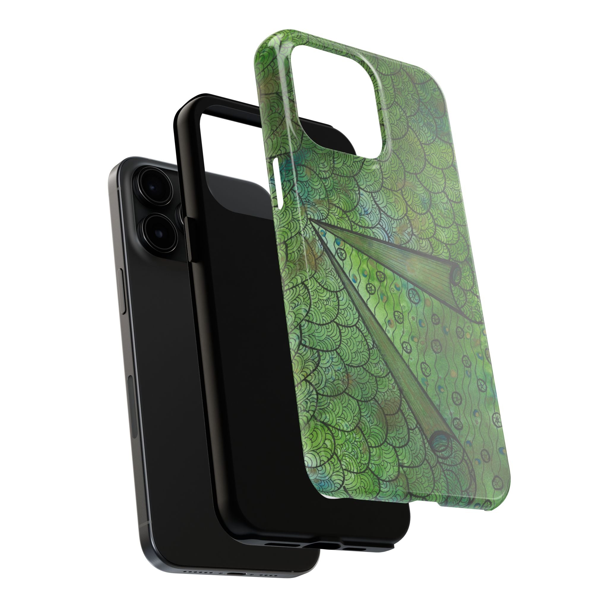 Tough Phone Case - All iPhones and Samsung Galaxys - Exciting Abstract Design #69 New Horizons