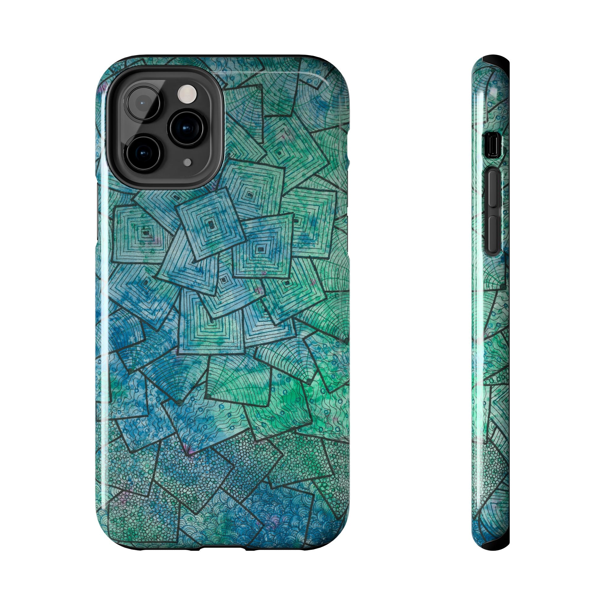 Tough Phone Case - All iPhones and Samsung Galaxys - Exciting Abstract Design #65 And The Answer Is