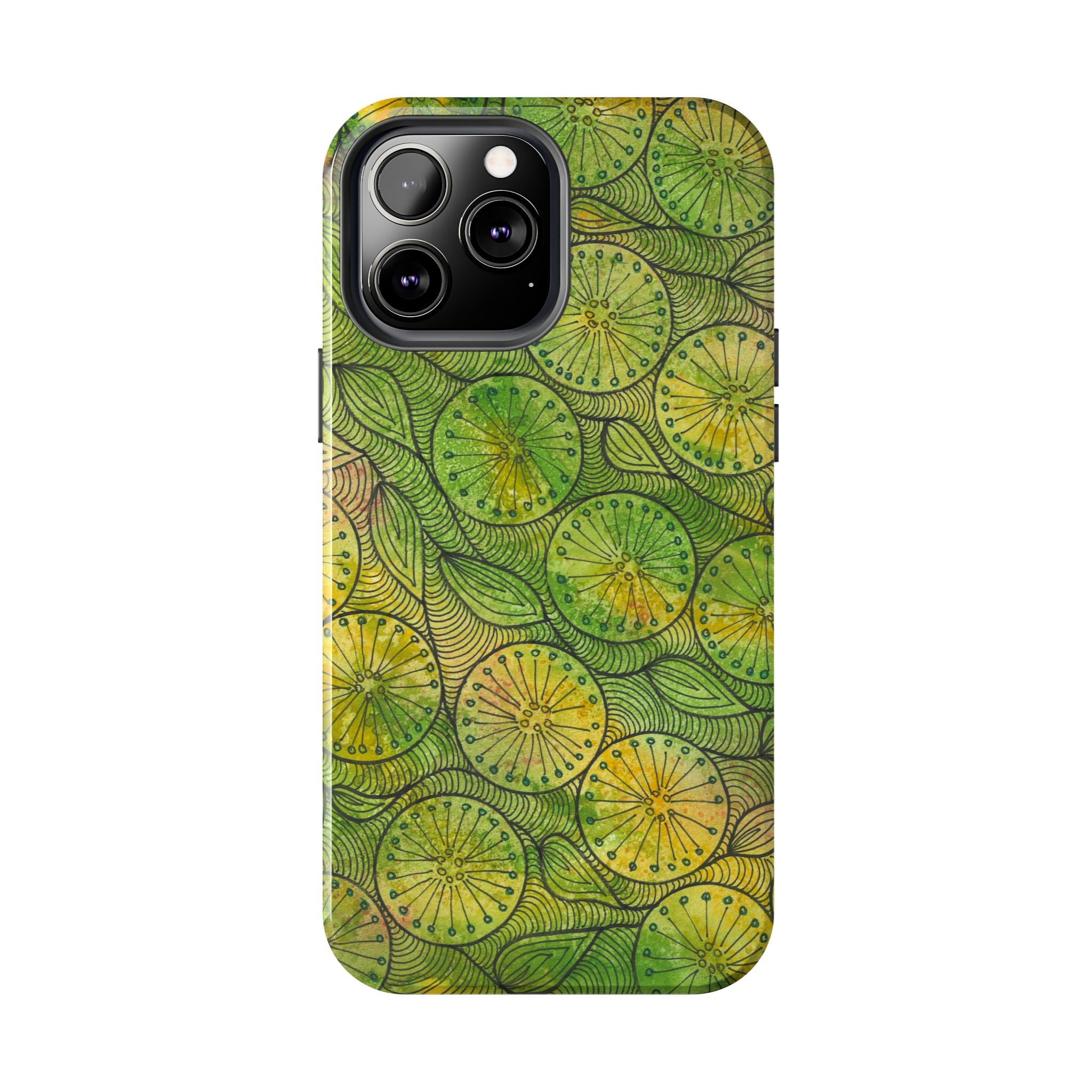 Tough Phone Case - All iPhones and Samsung Galaxys - Exciting Abstract Design #63 Margarita Mondays
