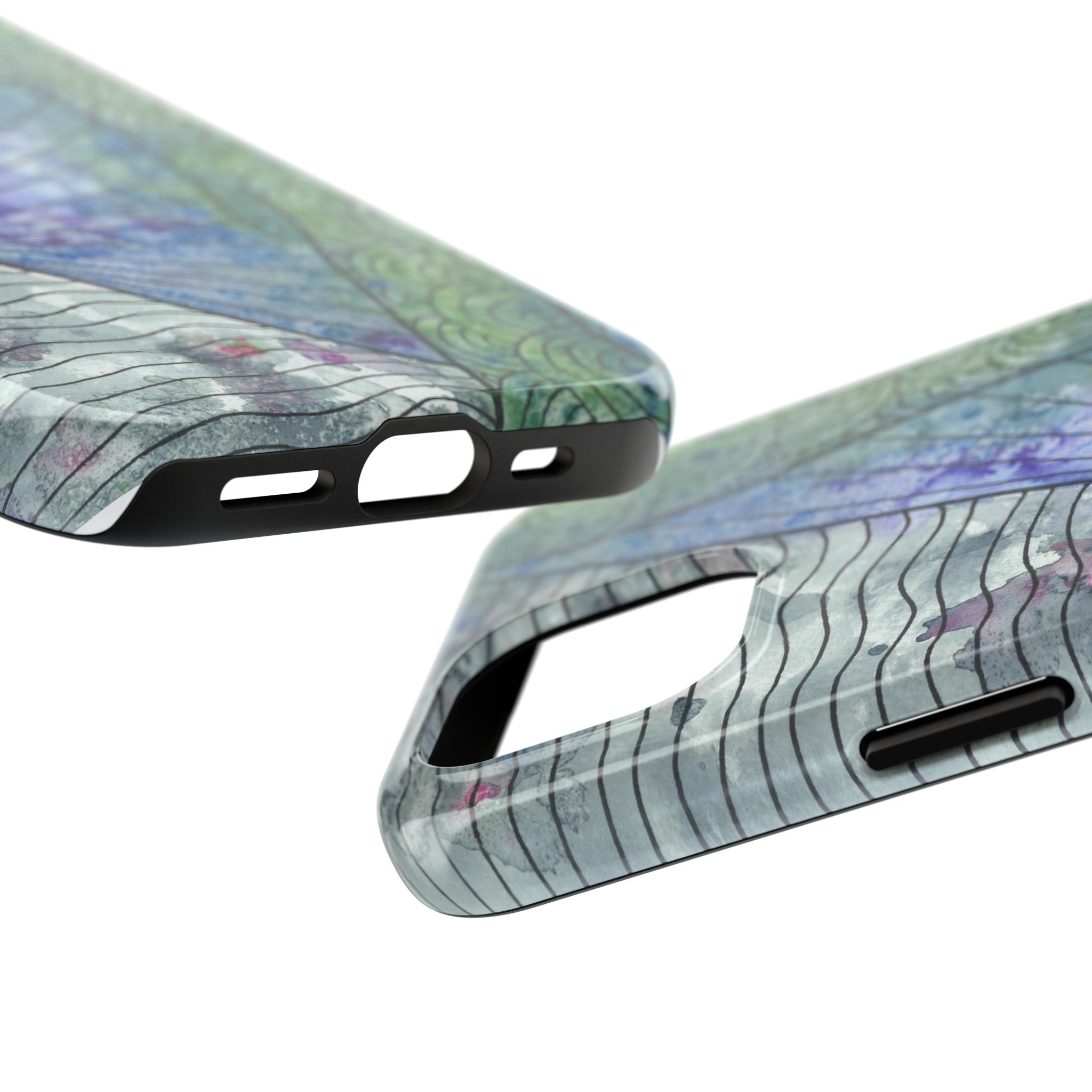 Tough Phone Case - All iPhones and Samsung Galaxys - Exciting Abstract Design #90 Rtanj Pyramid - Serbia