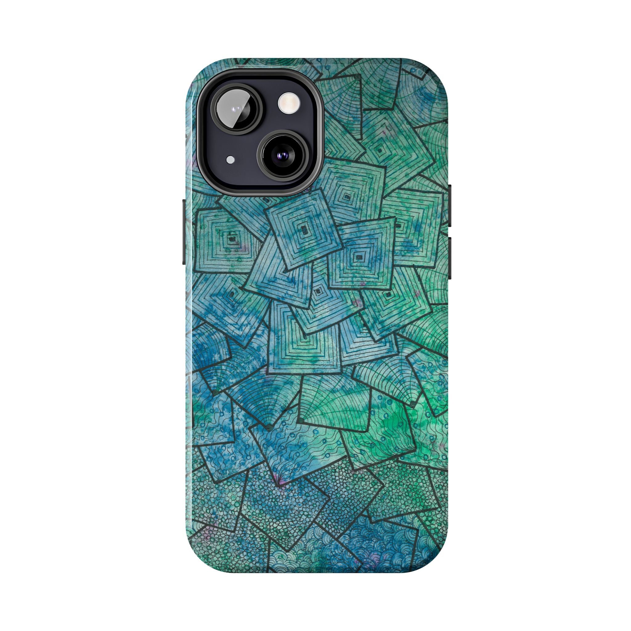 Tough Phone Case - All iPhones and Samsung Galaxys - Exciting Abstract Design #65 And The Answer Is