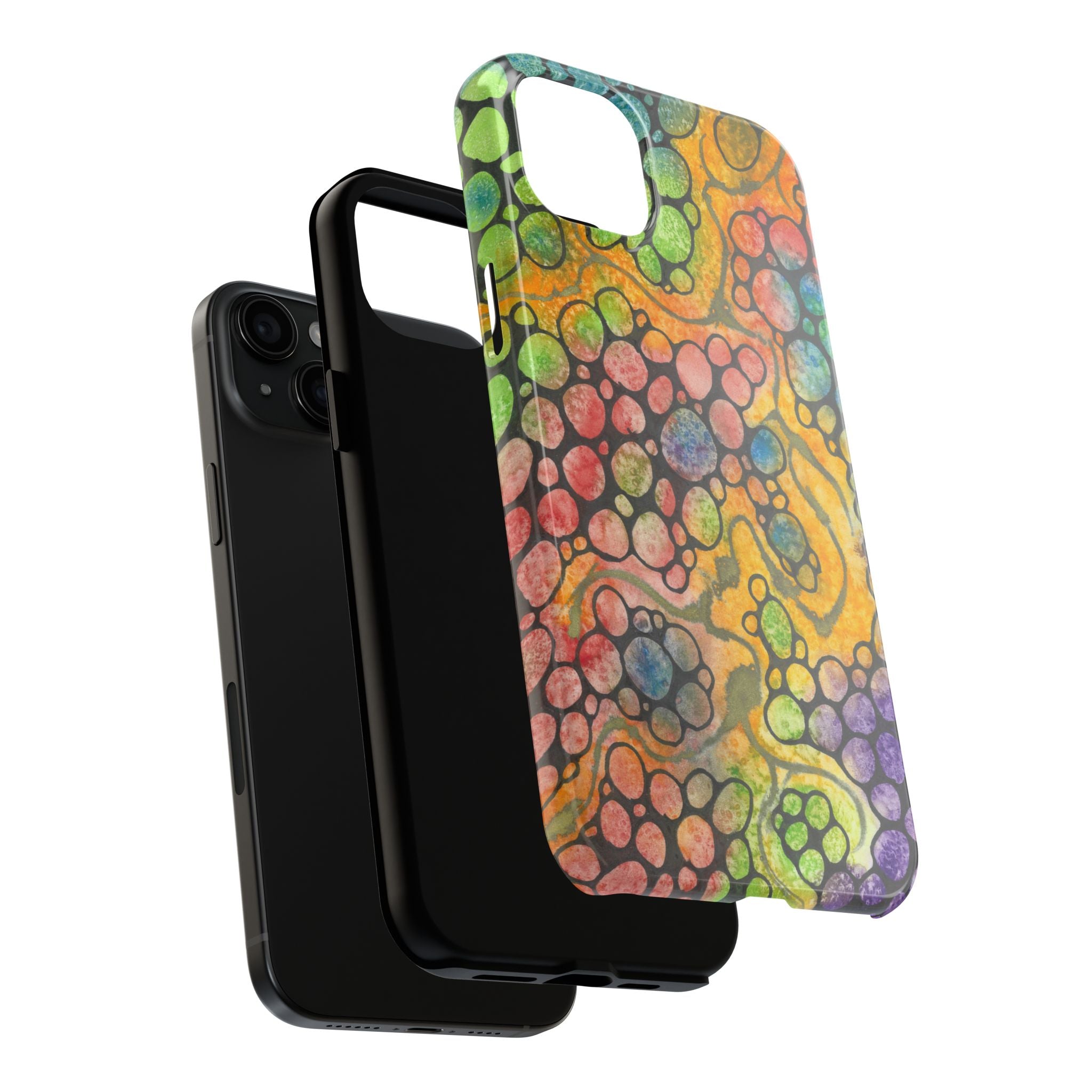 Tough Phone Case - All iPhones and Samsung Galaxys - Exciting Abstract Design #77 River Of Dreams