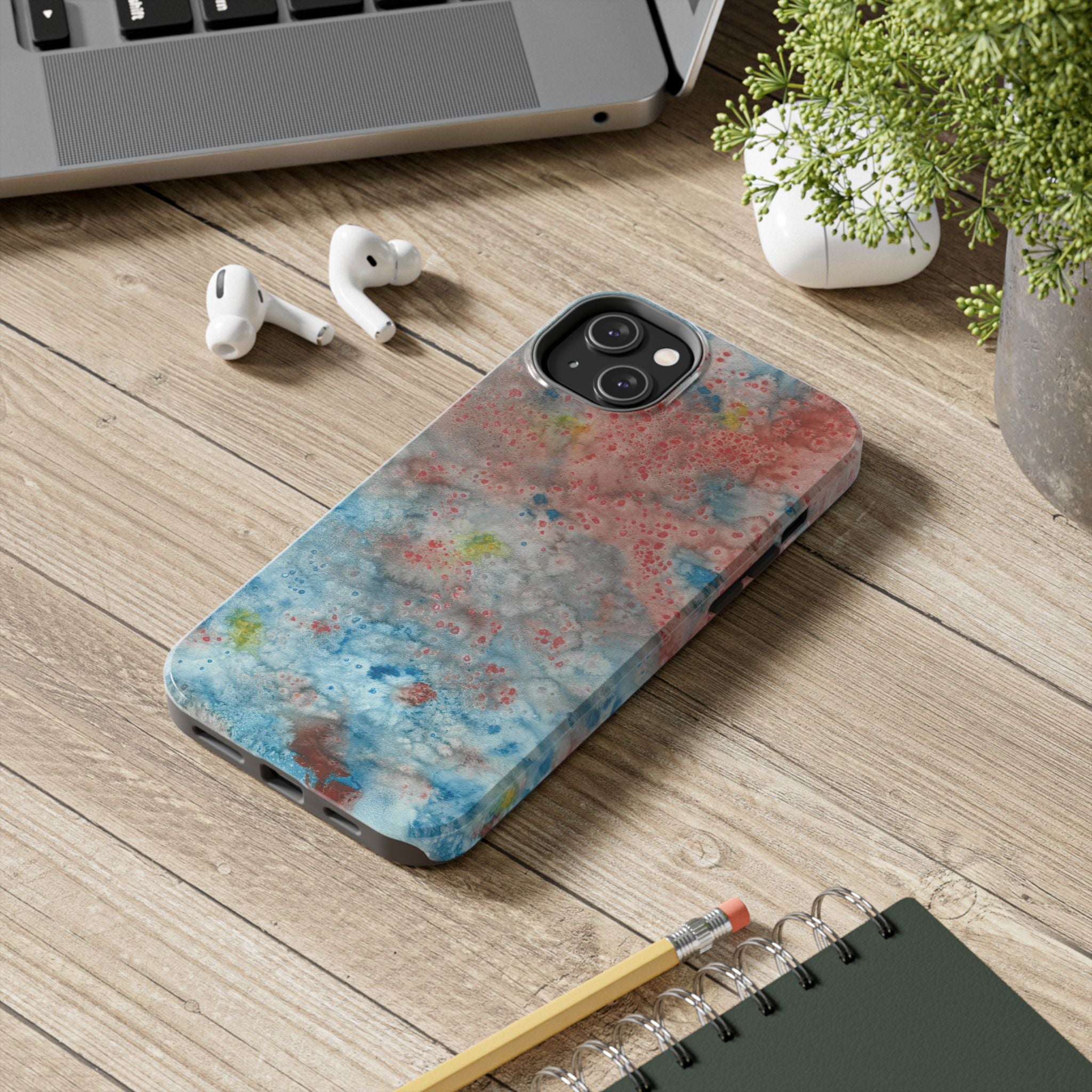 Tough Phone Case - All iPhones and Samsung Galaxys - Exciting Abstract Design #53 The Reef