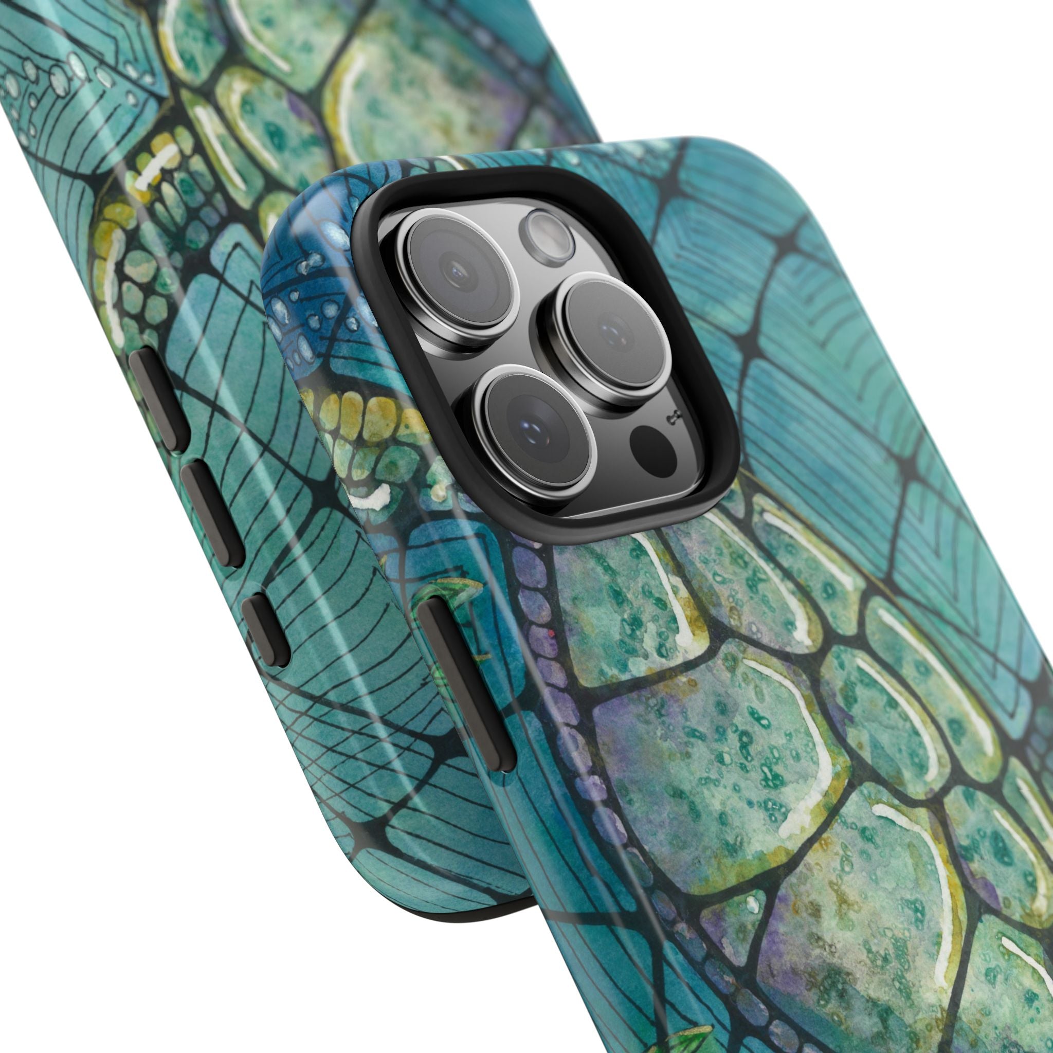 Tough Phone Case - All iPhones and Samsung Galaxys - Exciting Abstract Design #73 Turtling Along