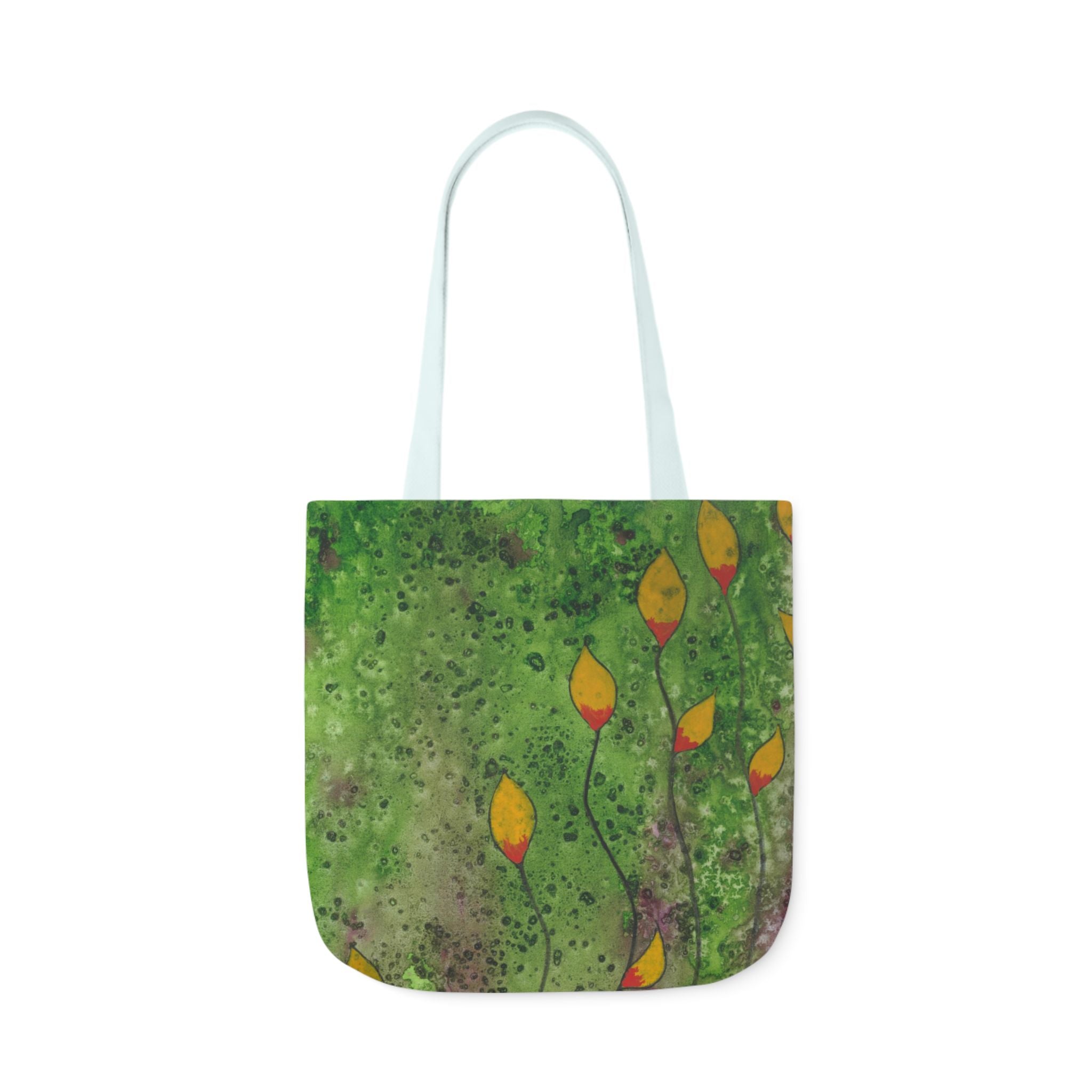 Canvas Tote Bags, Colourful Abstract Designs, 5-Color Straps, 3 Sizes.  For Family and friends or a Special Gift #98 HOPE