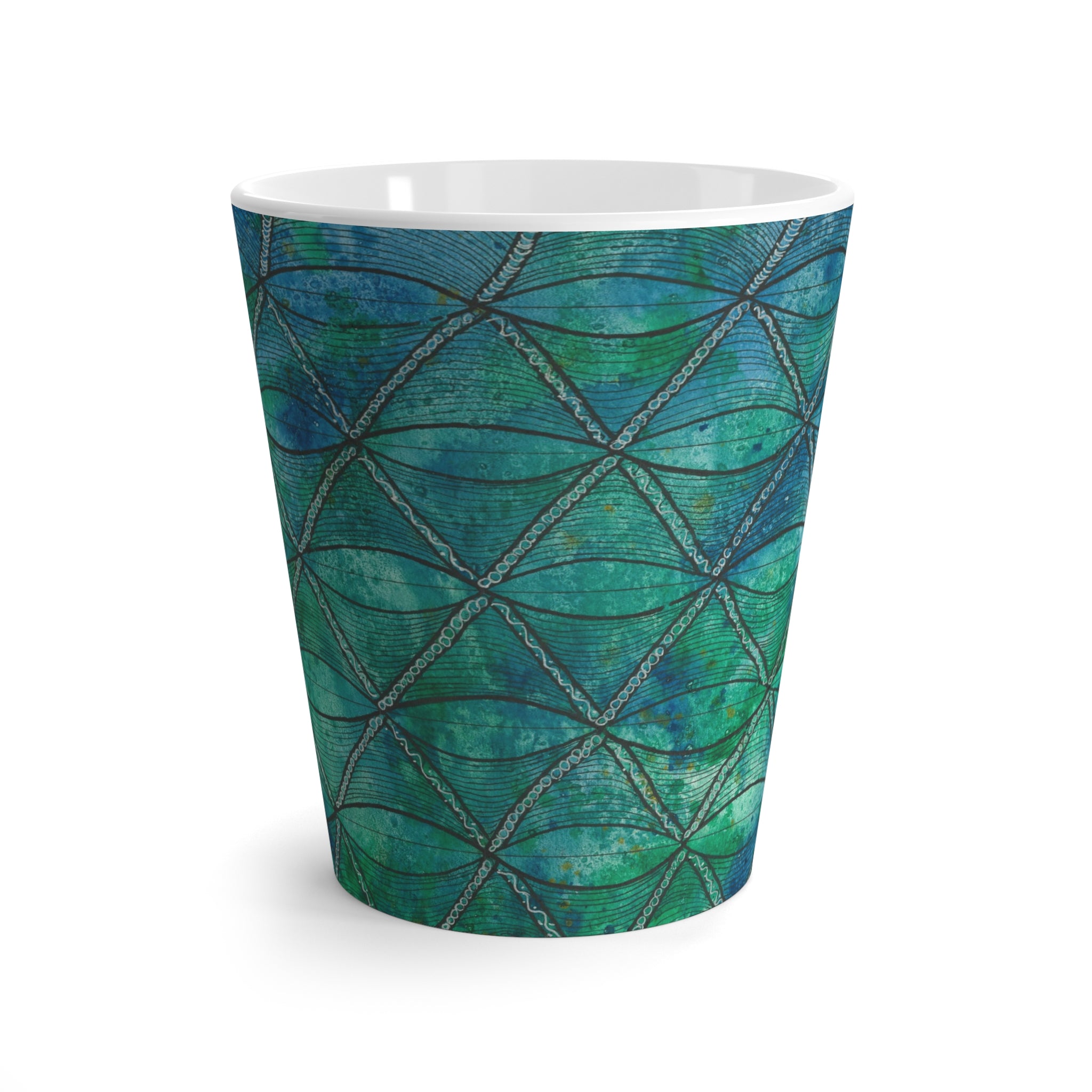 Coffee Mugs and Cups. Colourful Abstract Designs. Perfect for Home, Office or Special Gift #58 Hows The Serenity