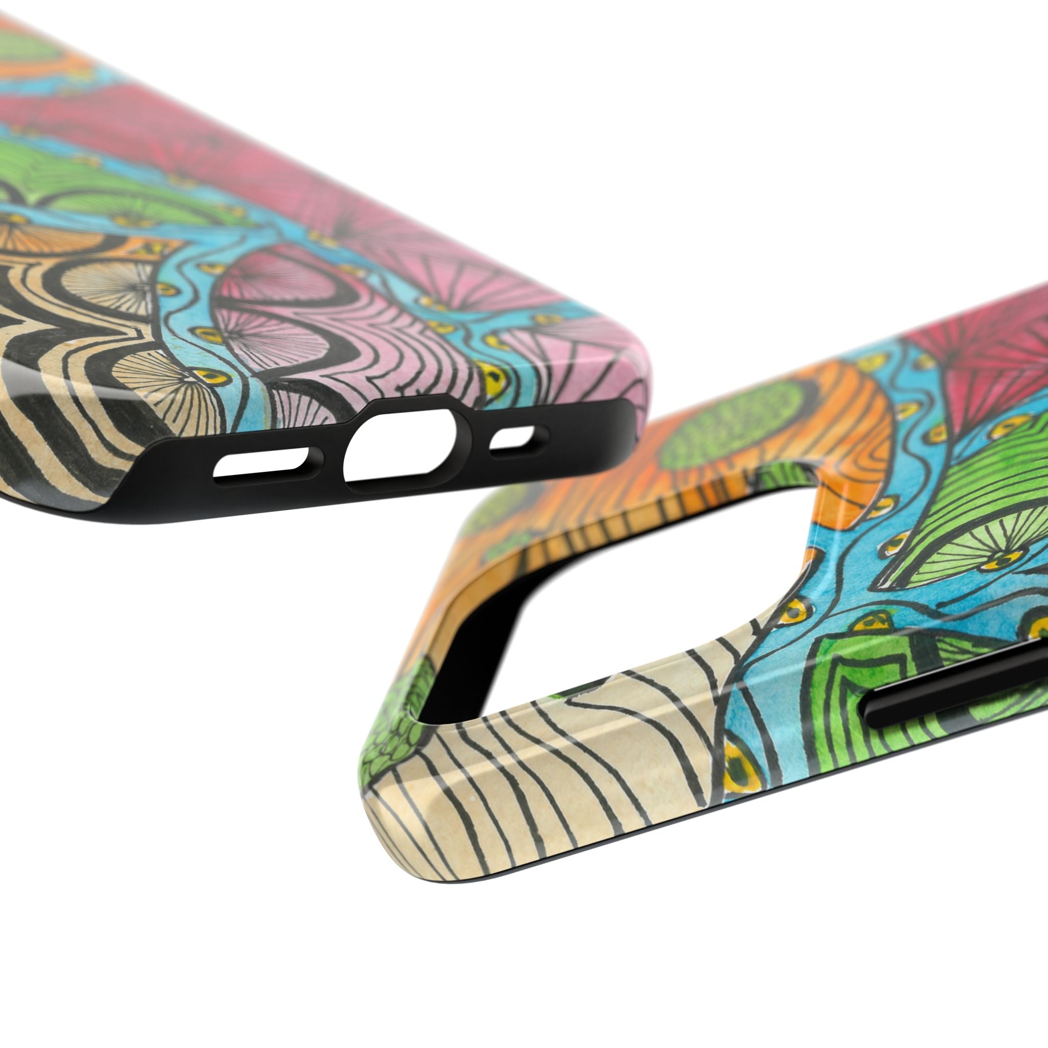 Tough Phone Case - All iPhones and Samsung Galaxys - Exciting Abstract Design #11 Today's The Day