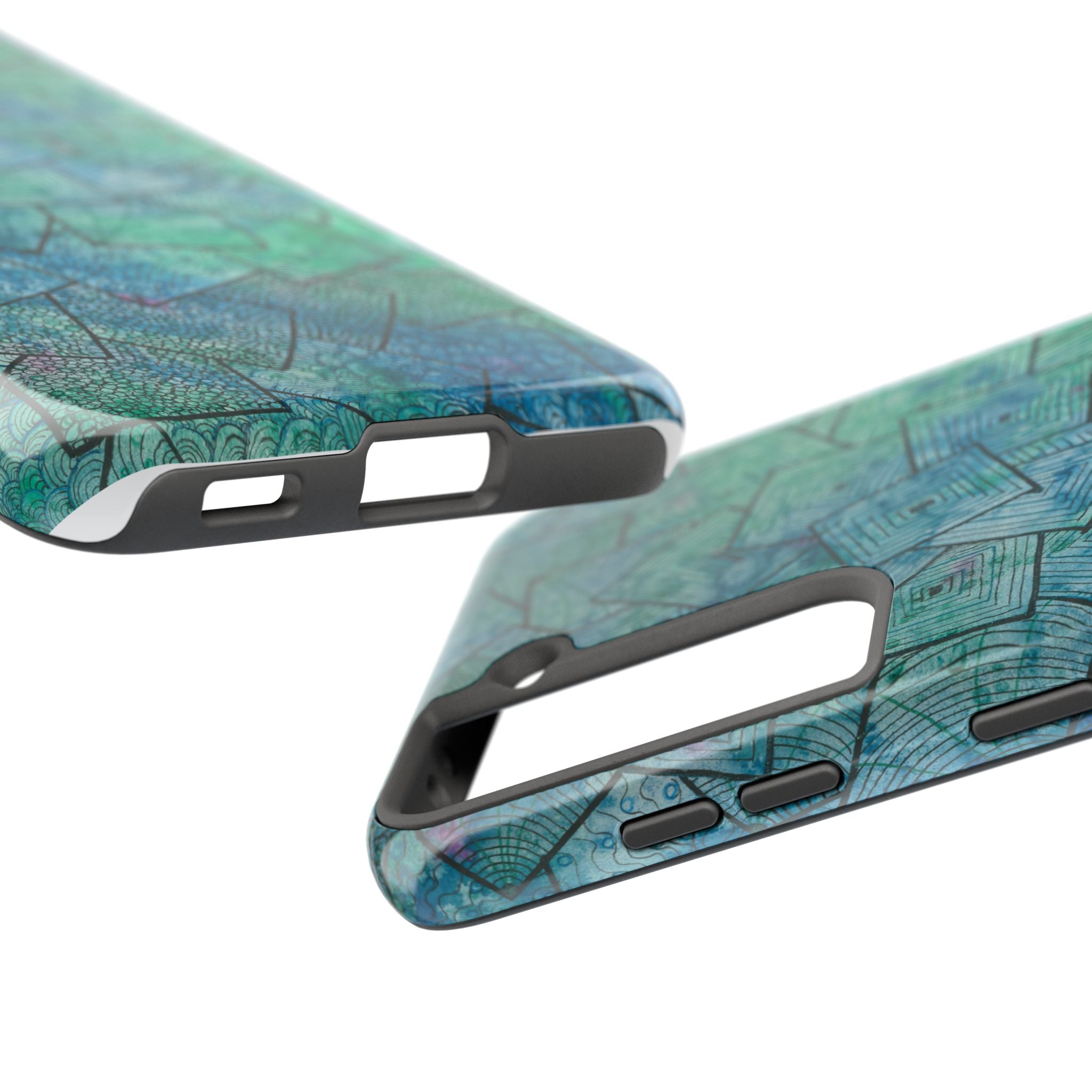 Tough Phone Case - All iPhones and Samsung Galaxys - Exciting Abstract Design #65 And The Answer Is
