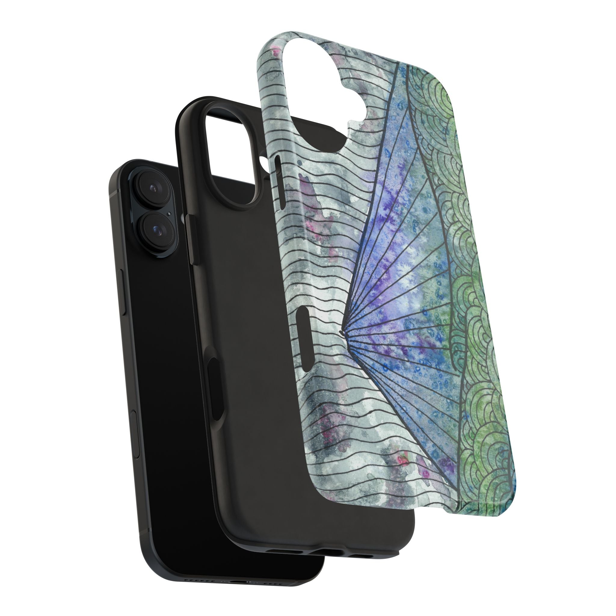 Tough Phone Case - All iPhones and Samsung Galaxys - Exciting Abstract Design #90 Rtanj Pyramid - Serbia