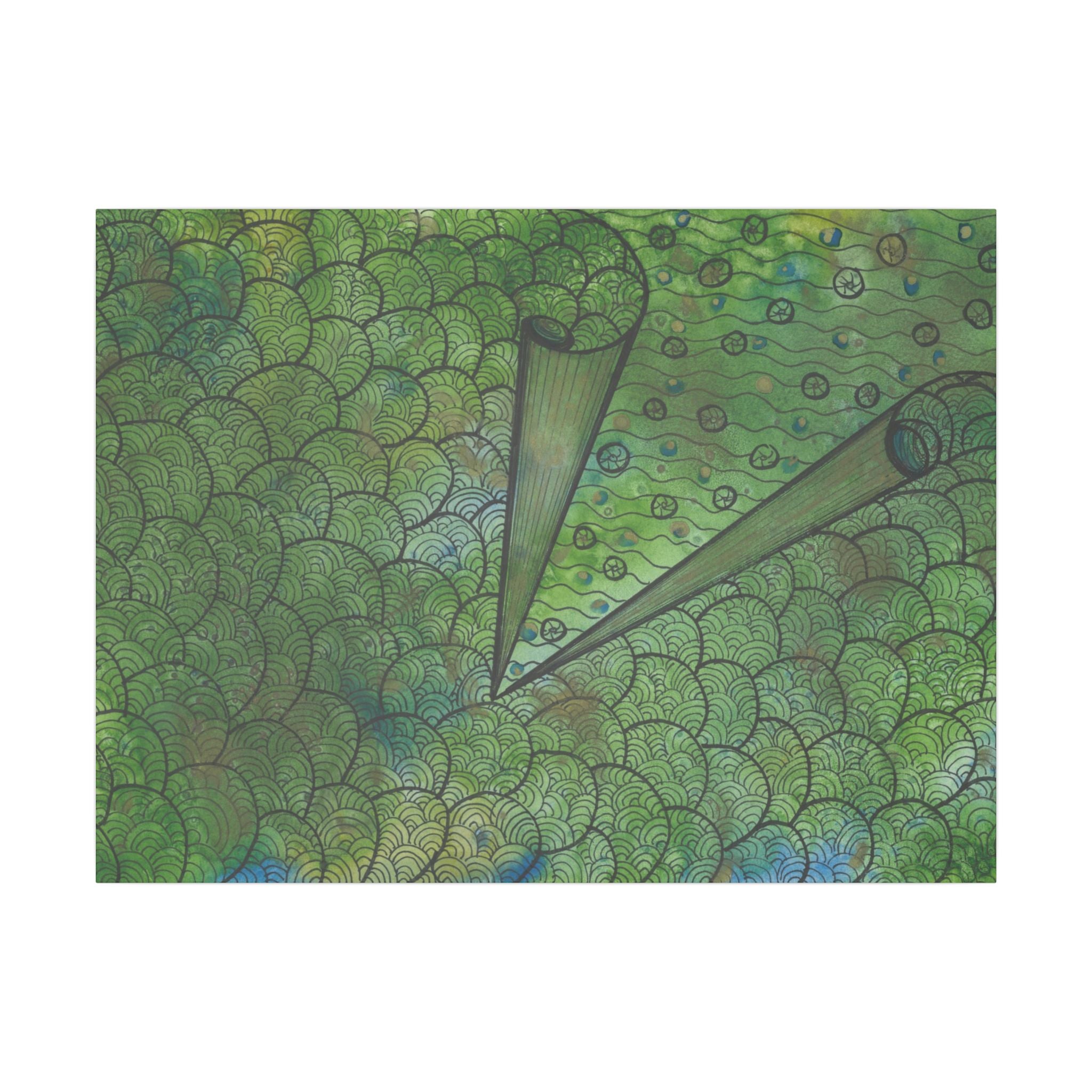 Large Colourful Wall Art, Canvas Prints, For Office, Bedroom or Living Room, or Special Gift #69 New Horizons
