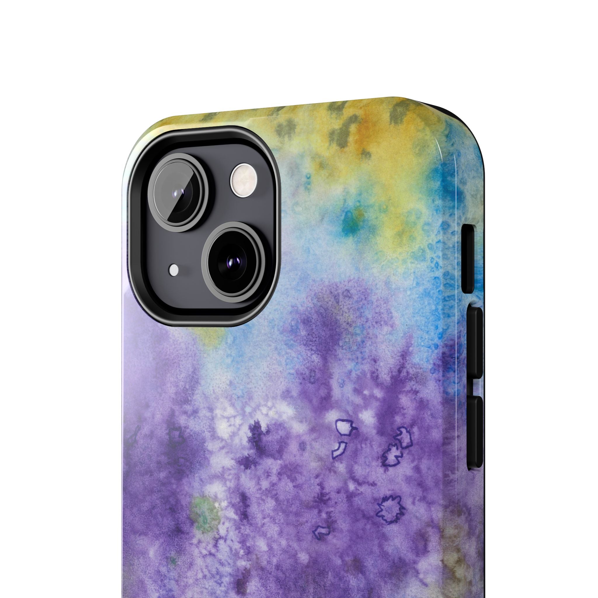 Tough Phone Case - All iPhones and Samsung Galaxys - Exciting Abstract Design #74 Lavender Fields