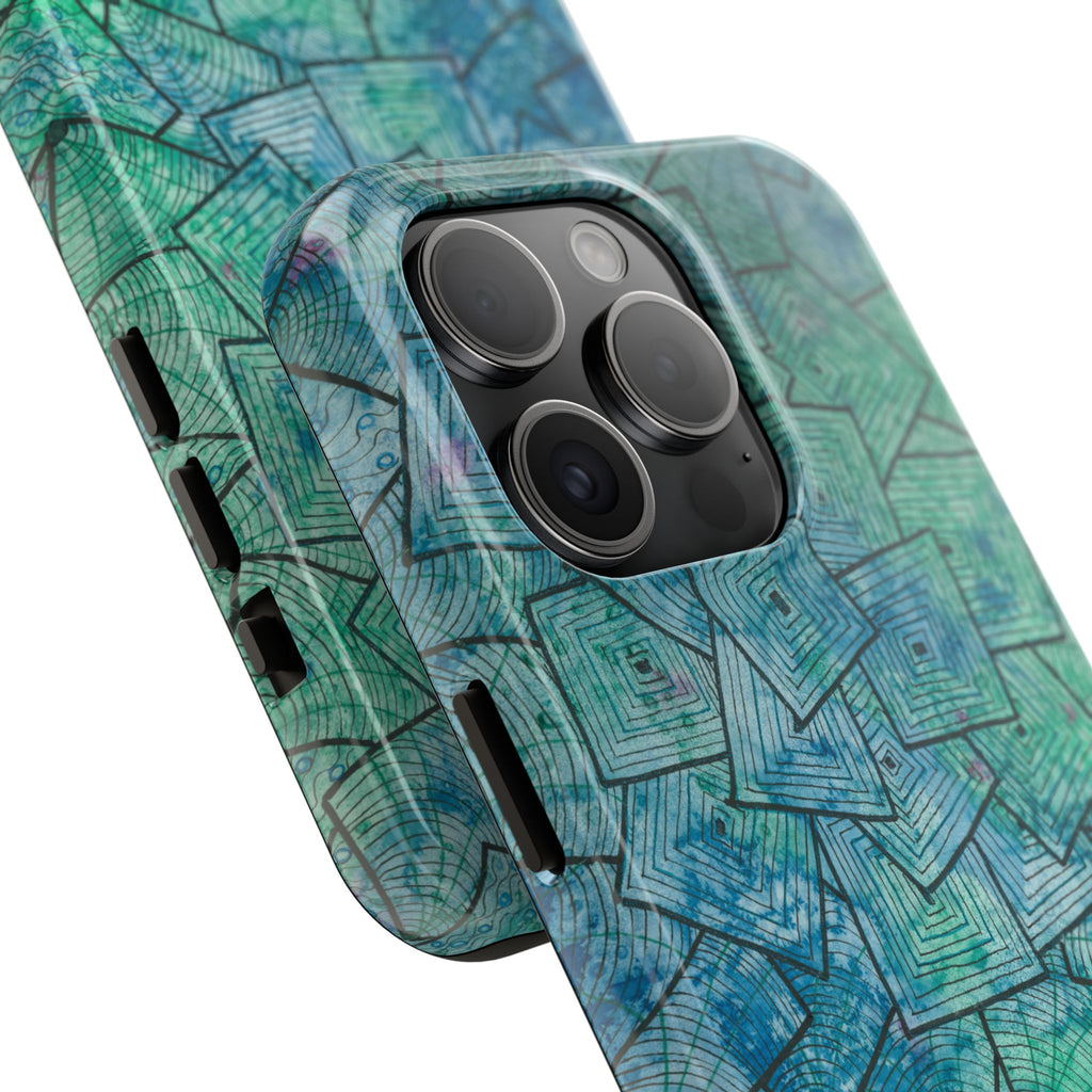 Tough Phone Case - All iPhones and Samsung Galaxys - Exciting Abstract Design #65 And The Answer Is