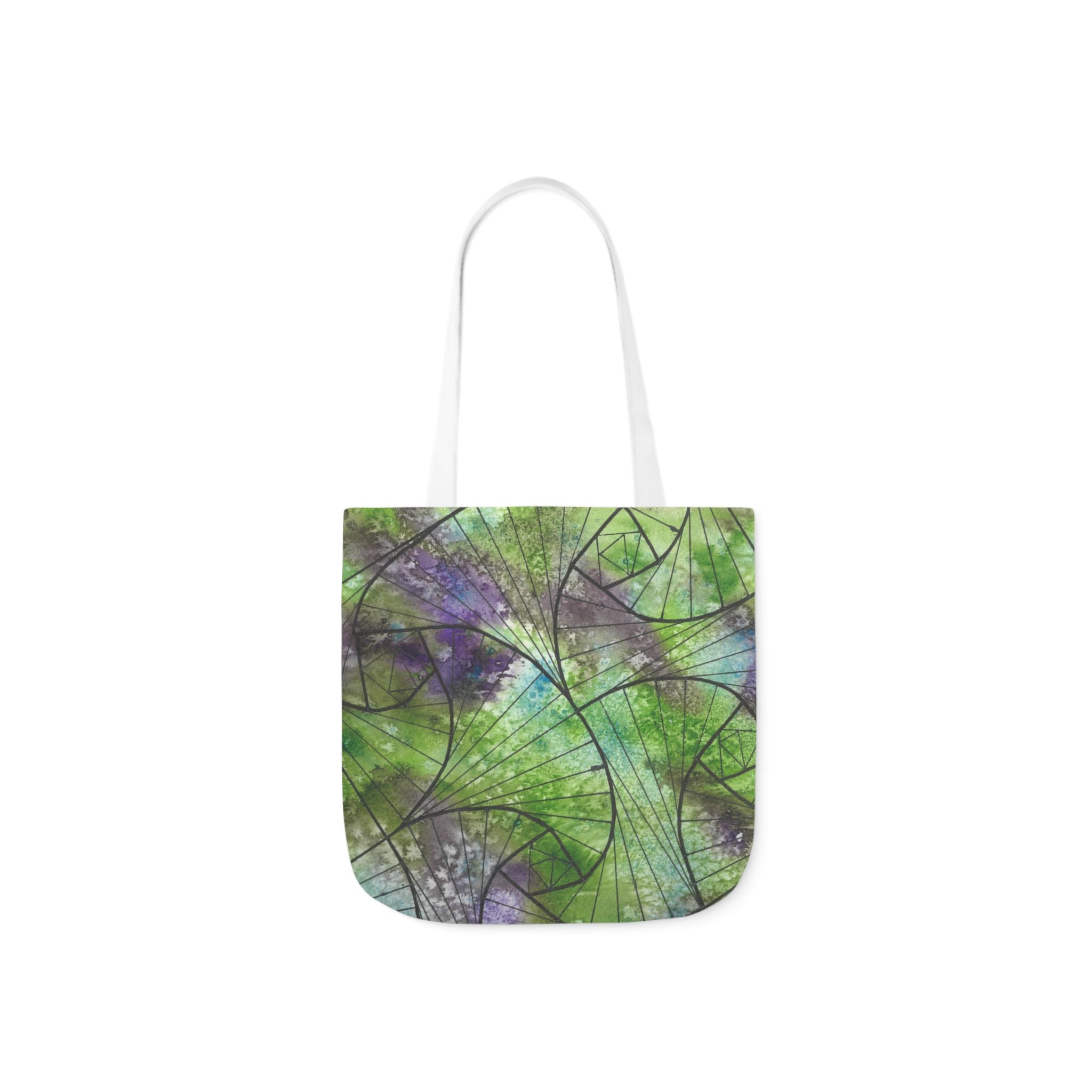 Canvas Tote Bags, Colourful Abstract Designs, 5-Color Straps, 3 Sizes.  For Family and friends or a Special Gift #55 Of Course Im Sure