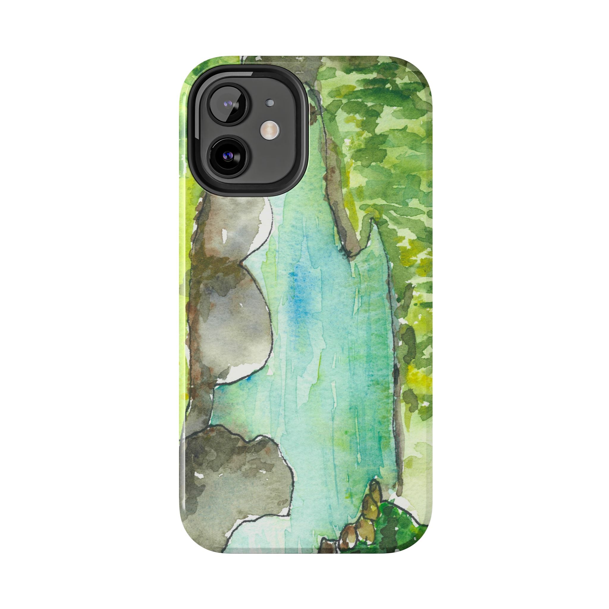 Tough Phone Case - All iPhones and Samsung Galaxys - Exciting Abstract Design #88 Tara River - Montenegro