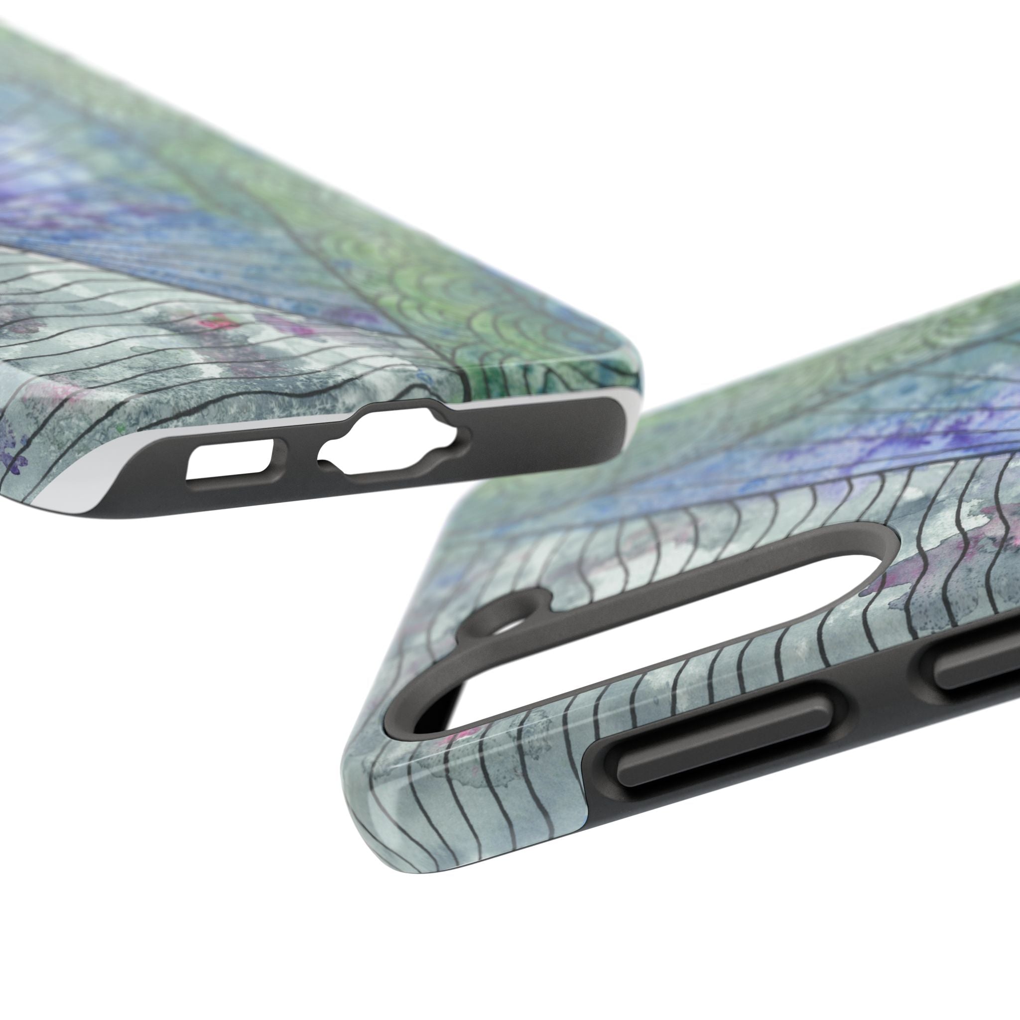 Tough Phone Case - All iPhones and Samsung Galaxys - Exciting Abstract Design #90 Rtanj Pyramid - Serbia