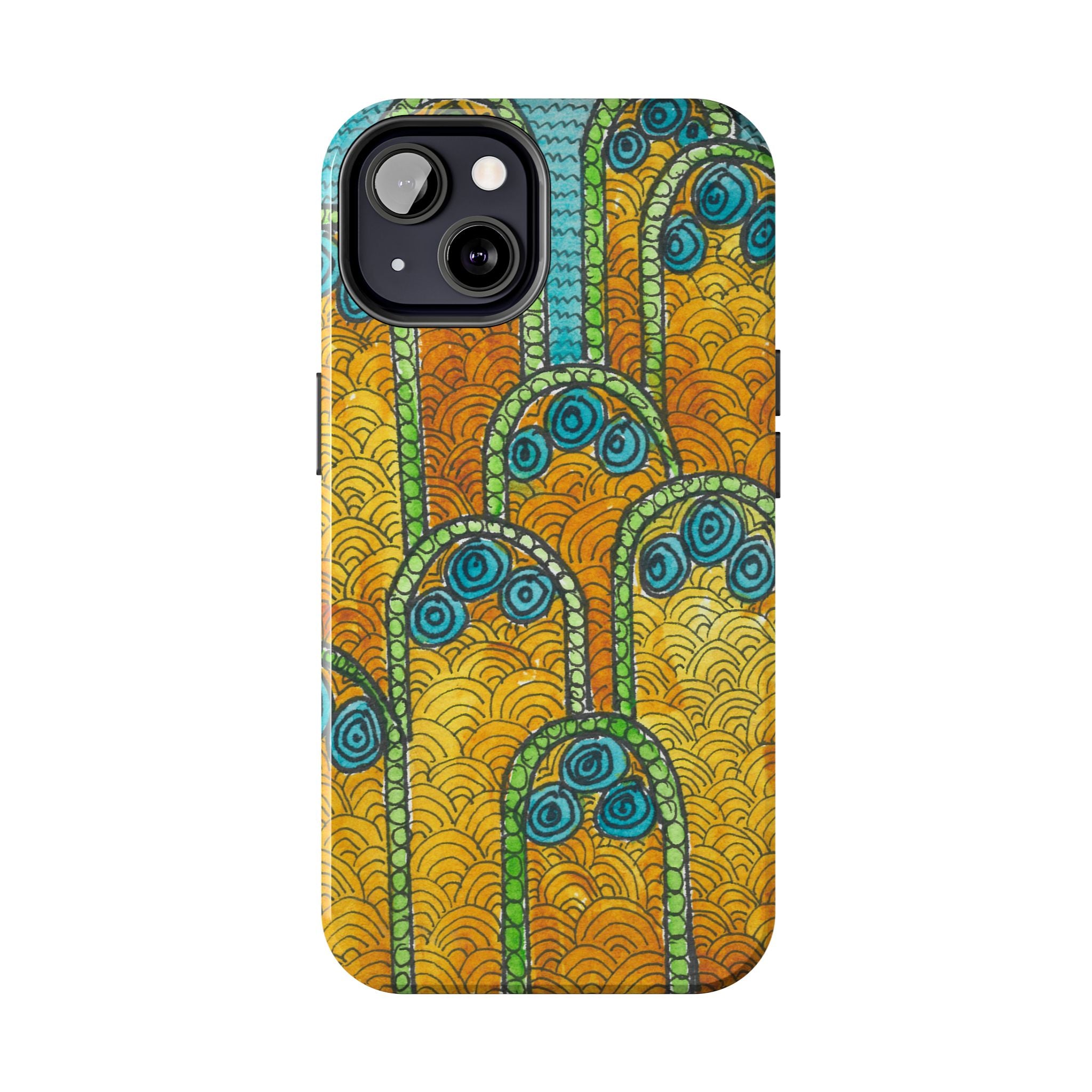 Tough Phone Case - All iPhones and Samsung Galaxys - Exciting Abstract Design #87 Belgrade Impressions - Serbia