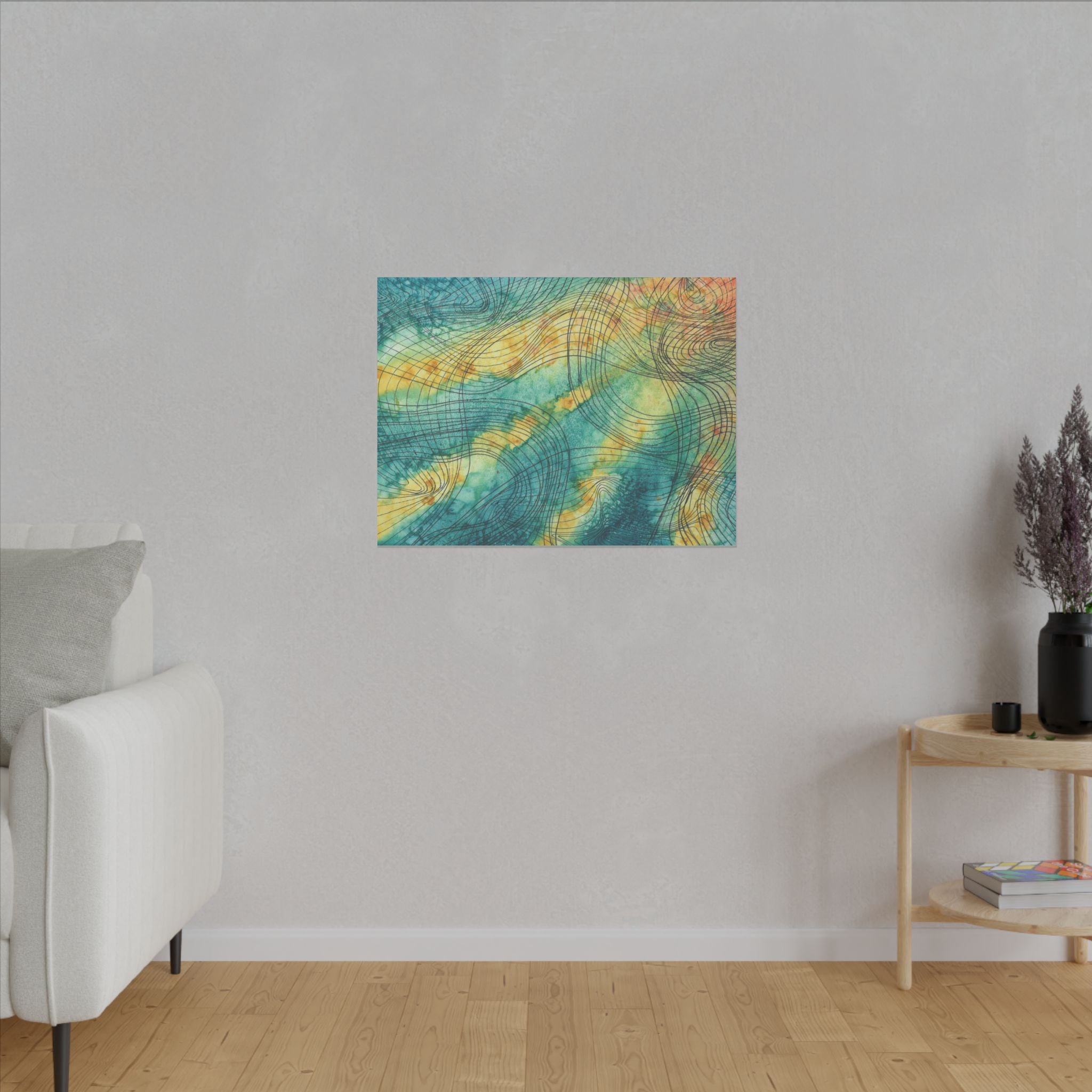 Large Colourful Wall Art, Canvas Prints, For Office, Bedroom or Living Room, or Special Gift #81 The Only Way Is Up