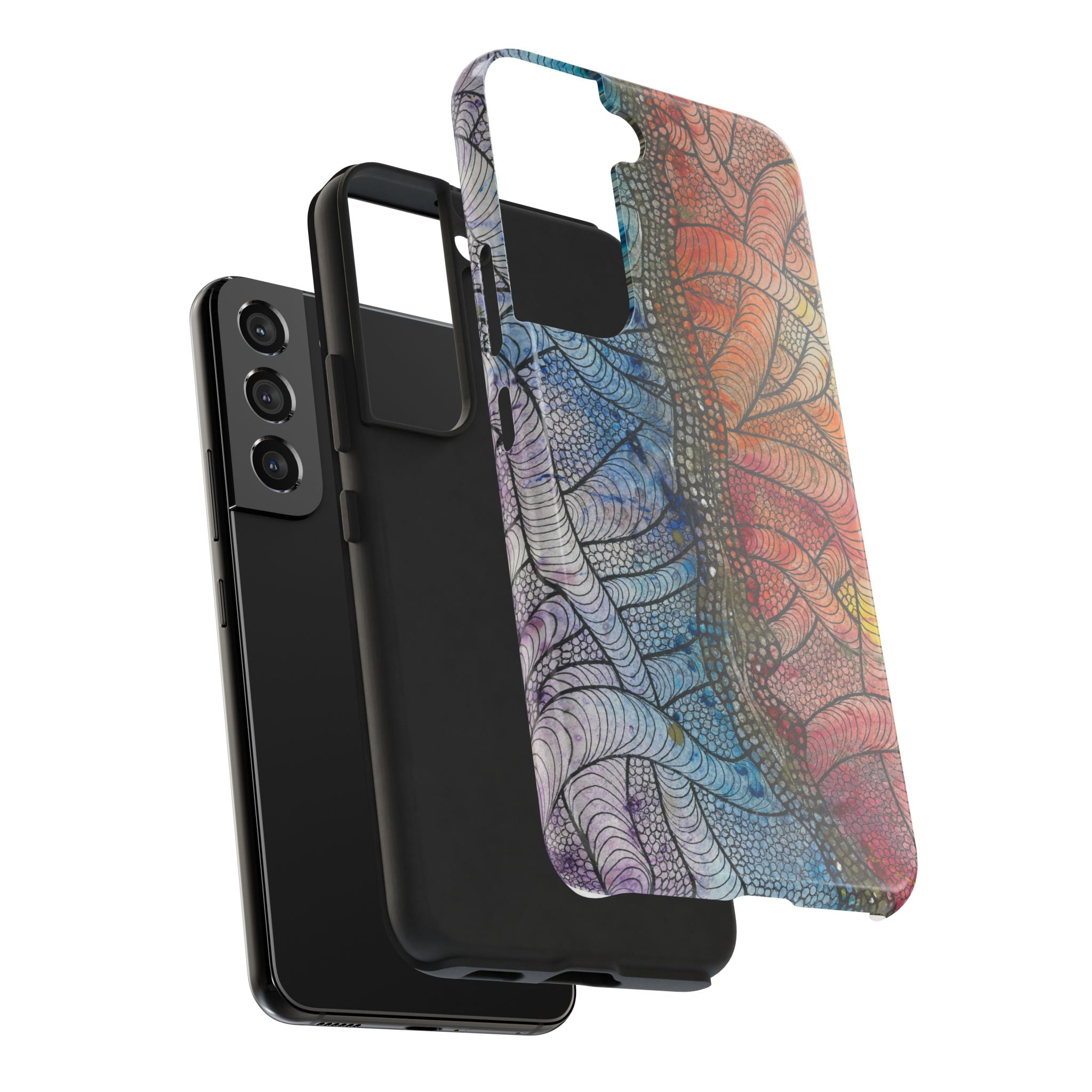 Tough Phone Case - All iPhones and Samsung Galaxys - Exciting Abstract Design #72 After The End