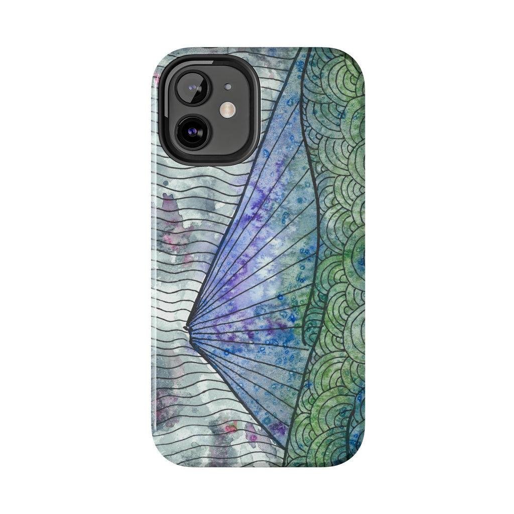 Tough Phone Case - All iPhones and Samsung Galaxys - Exciting Abstract Design #90 Rtanj Pyramid - Serbia