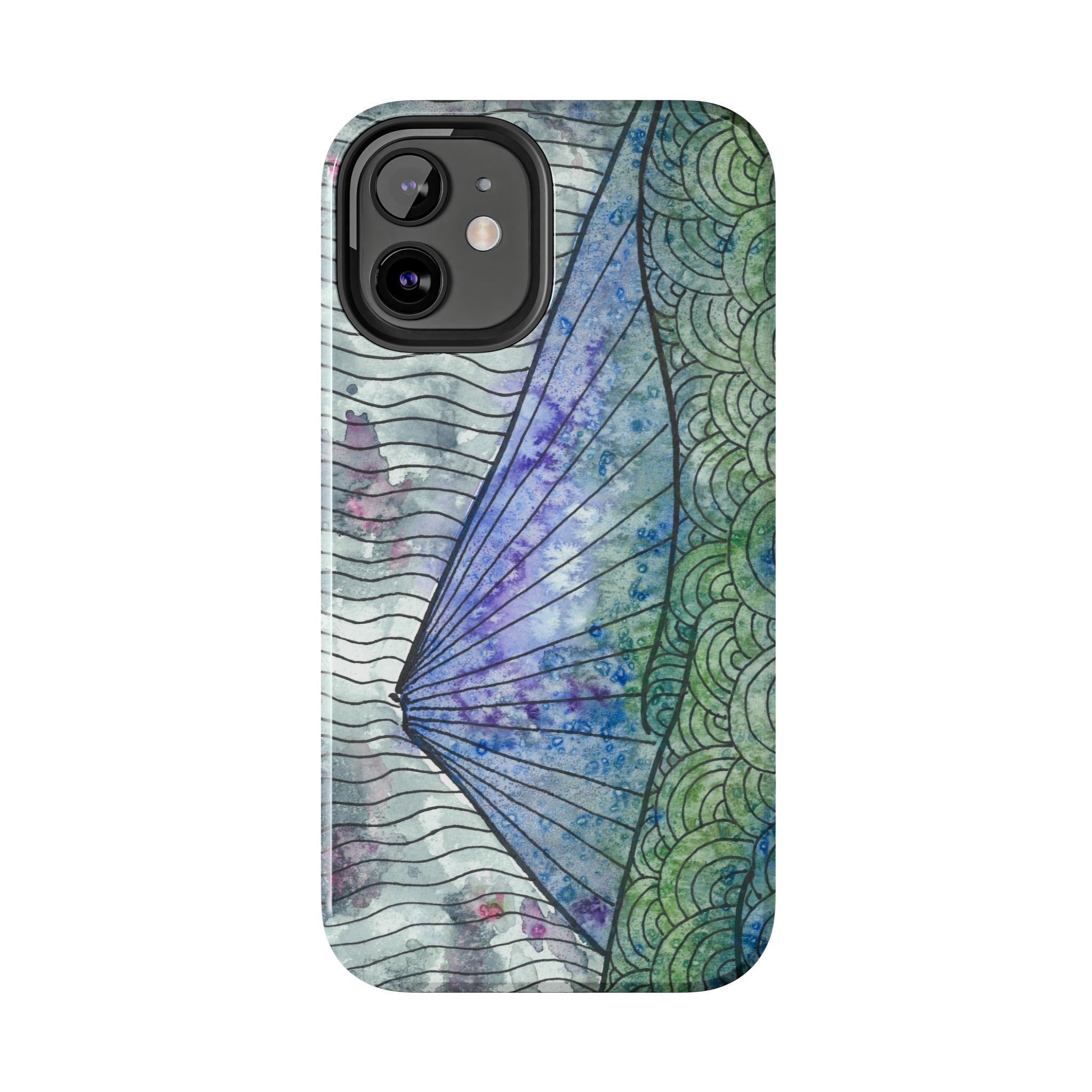 Tough Phone Case - All iPhones and Samsung Galaxys - Exciting Abstract Design #90 Rtanj Pyramid - Serbia