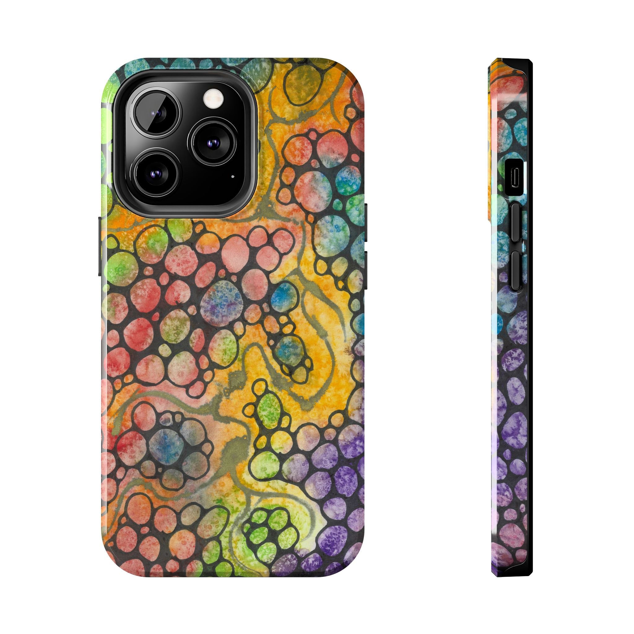 Tough Phone Case - All iPhones and Samsung Galaxys - Exciting Abstract Design #77 River Of Dreams