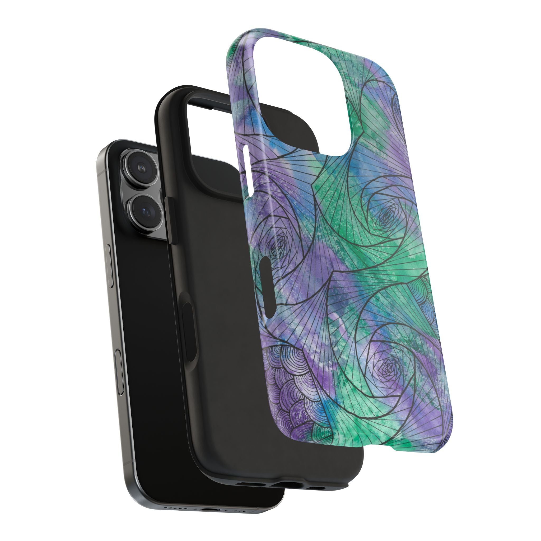 Tough Phone Case - All iPhones and Samsung Galaxys - Exciting Abstract Design  #50 If Not Now When