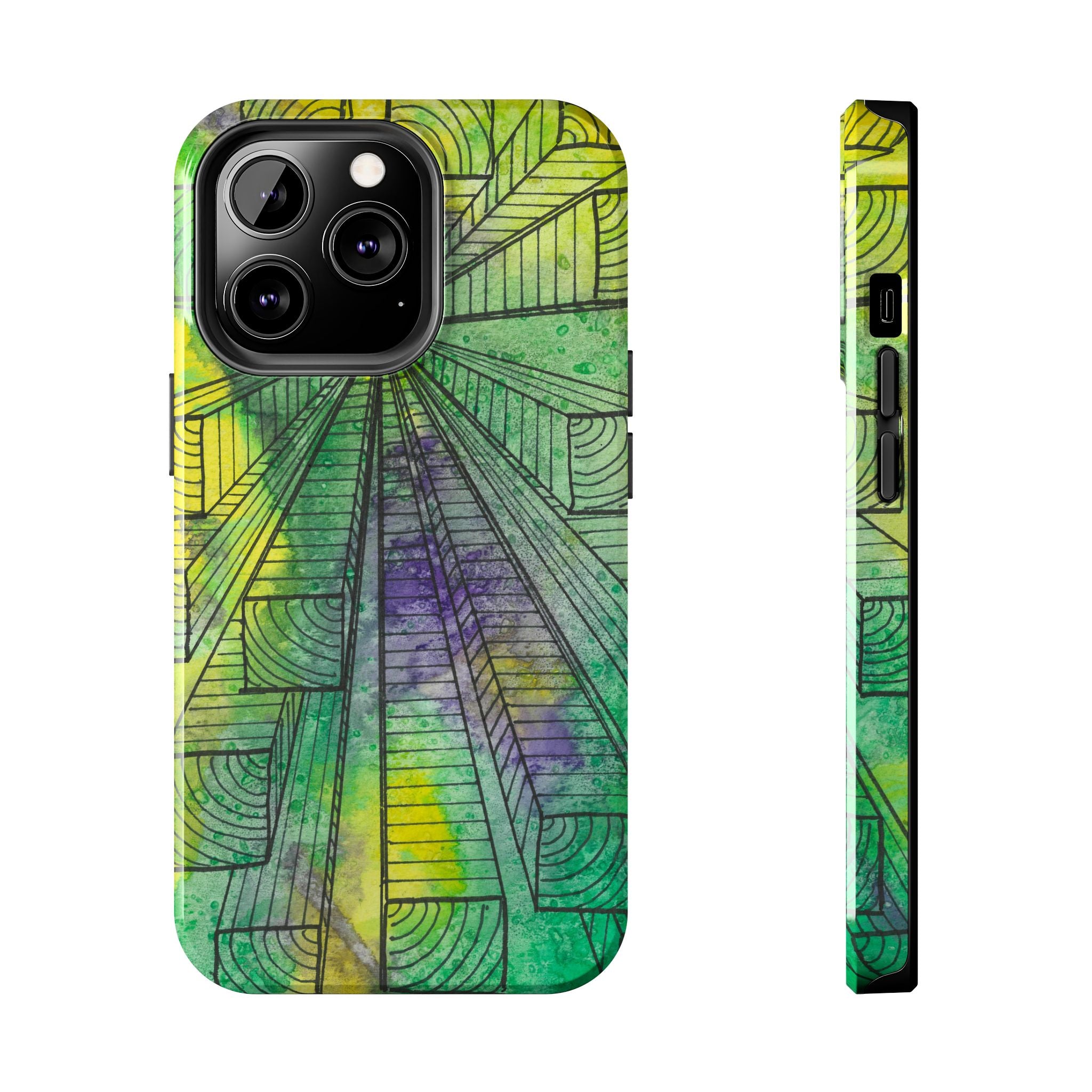 Tough Phone Case - All iPhones and Samsung Galaxys - Exciting Abstract Design #89 The Wayseers