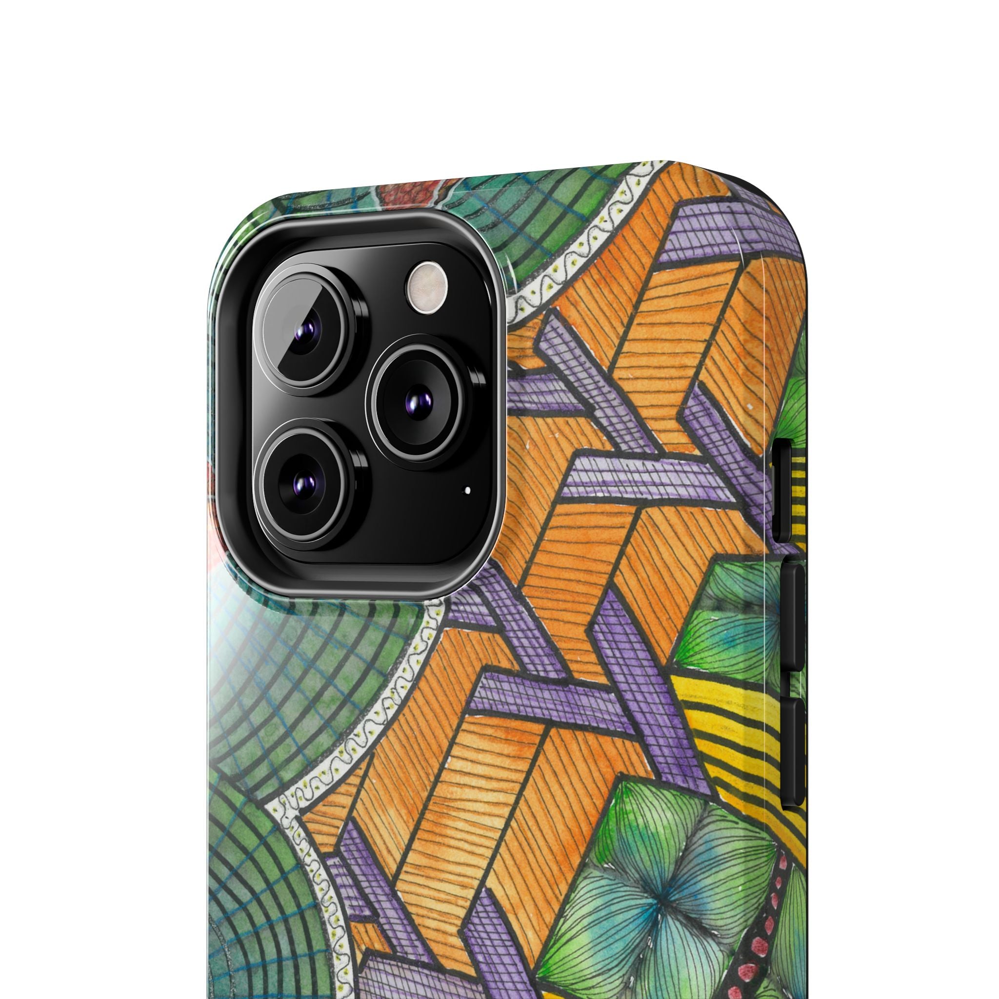 Tough Phone Case - All iPhones and Samsung Galaxys - Exciting Abstract Design #31 T'Eye Land