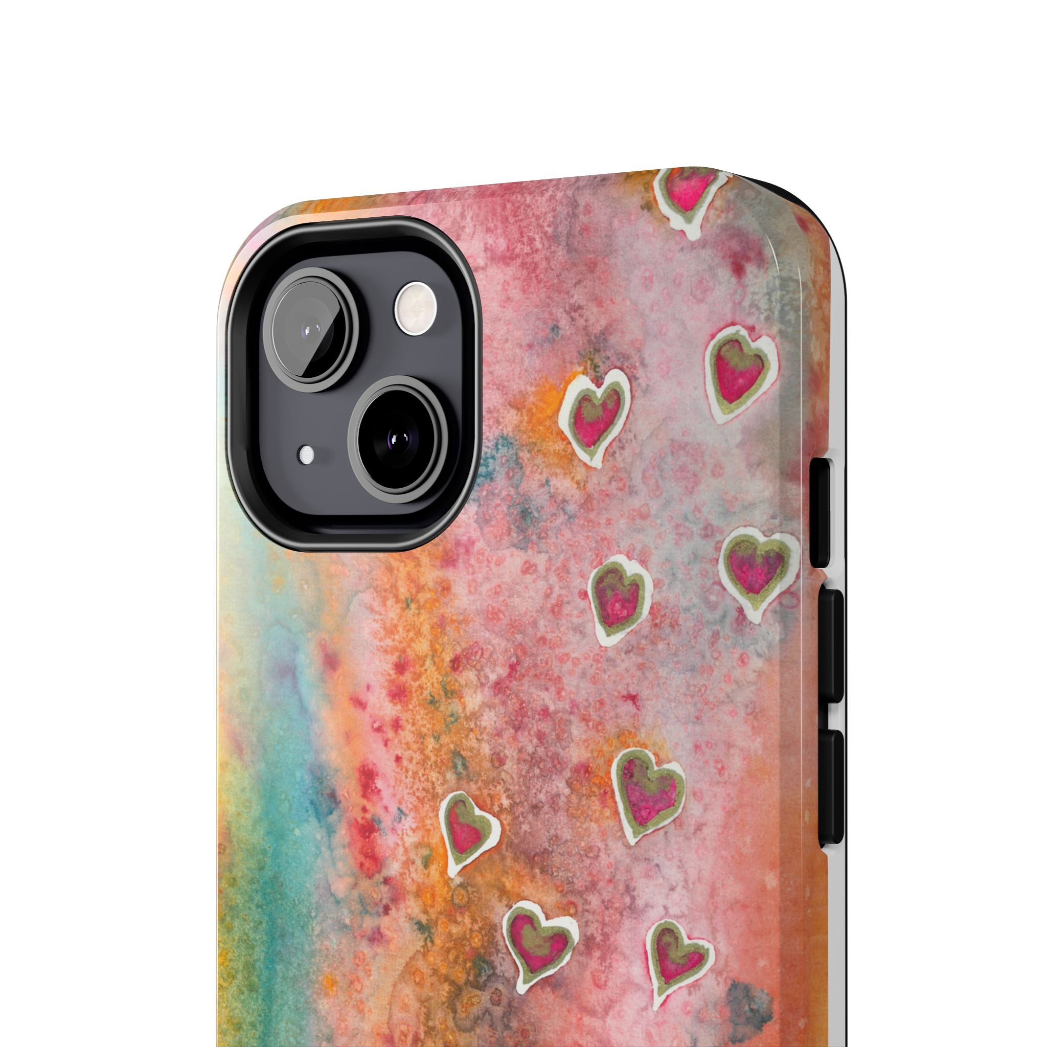 Tough Phone Case - All iPhones and Samsung Galaxys - Exciting Abstract Design #96 Love, Friendship, integrity