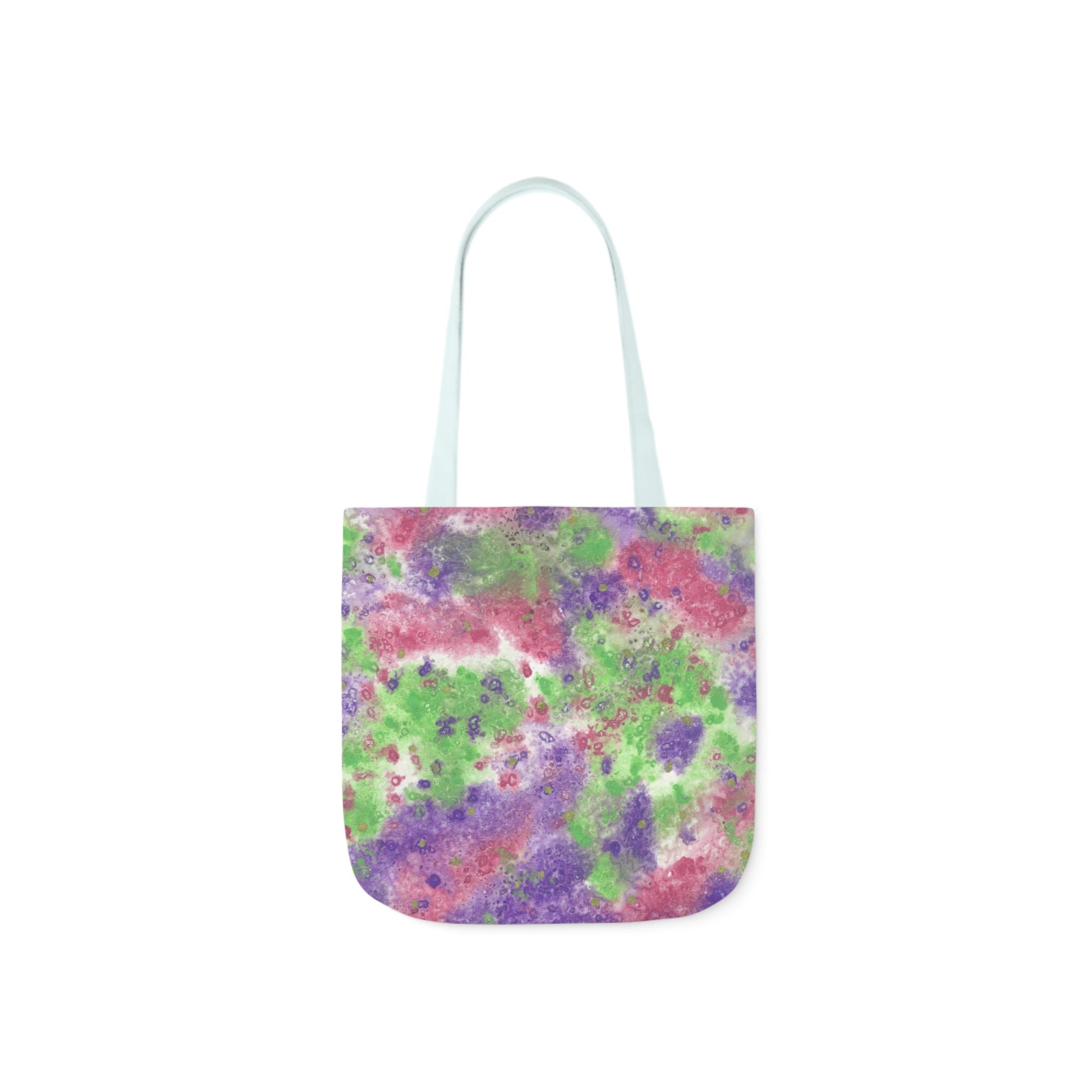 Canvas Tote Bags, Colourful Abstract Designs, 5-Color Straps, 3 Sizes.  For Family and friends or a Special Gift #100 Immortal Being
