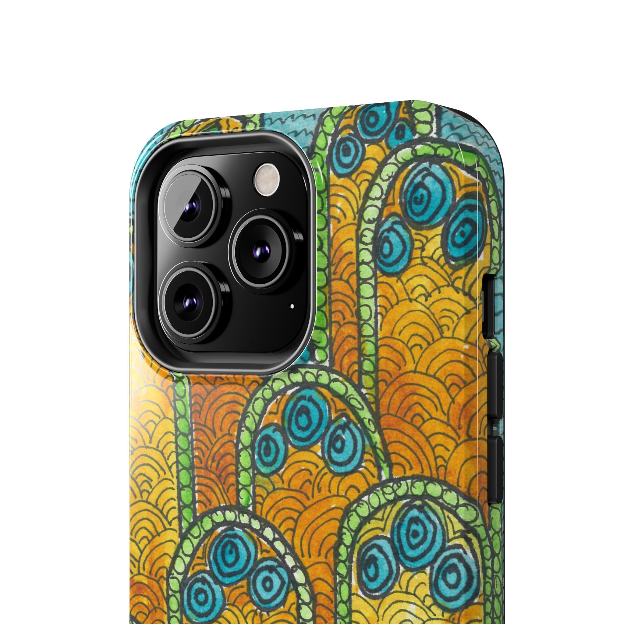 Tough Phone Case - All iPhones and Samsung Galaxys - Exciting Abstract Design #87 Belgrade Impressions - Serbia