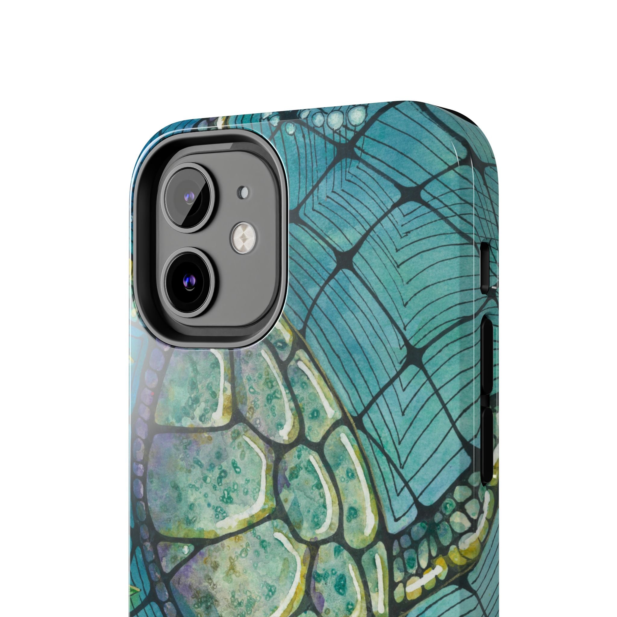 Tough Phone Case - All iPhones and Samsung Galaxys - Exciting Abstract Design #73 Turtling Along