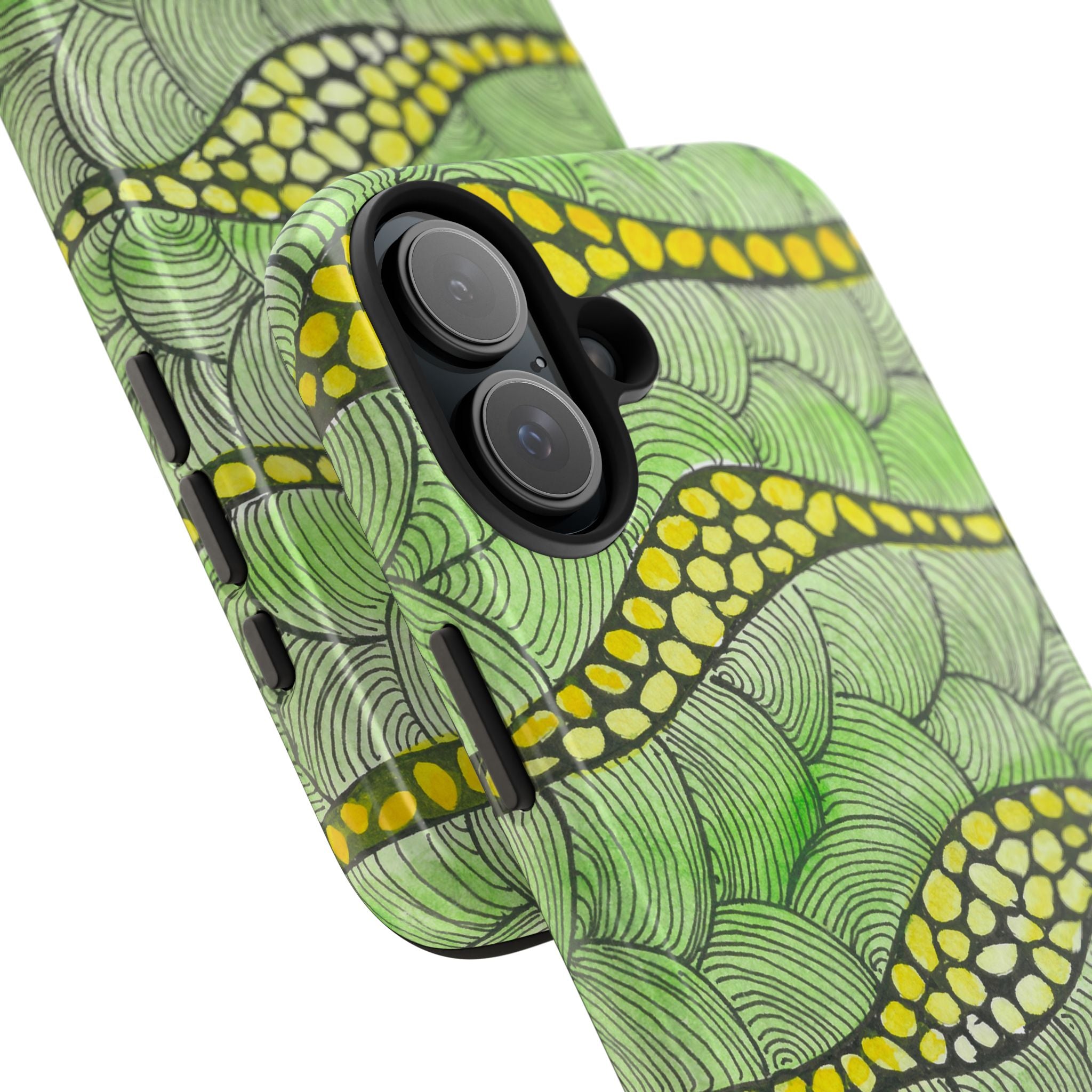 Tough Phone Case - All iPhones and Samsung Galaxys - Exciting Abstract Design #13 Watcha Thinking