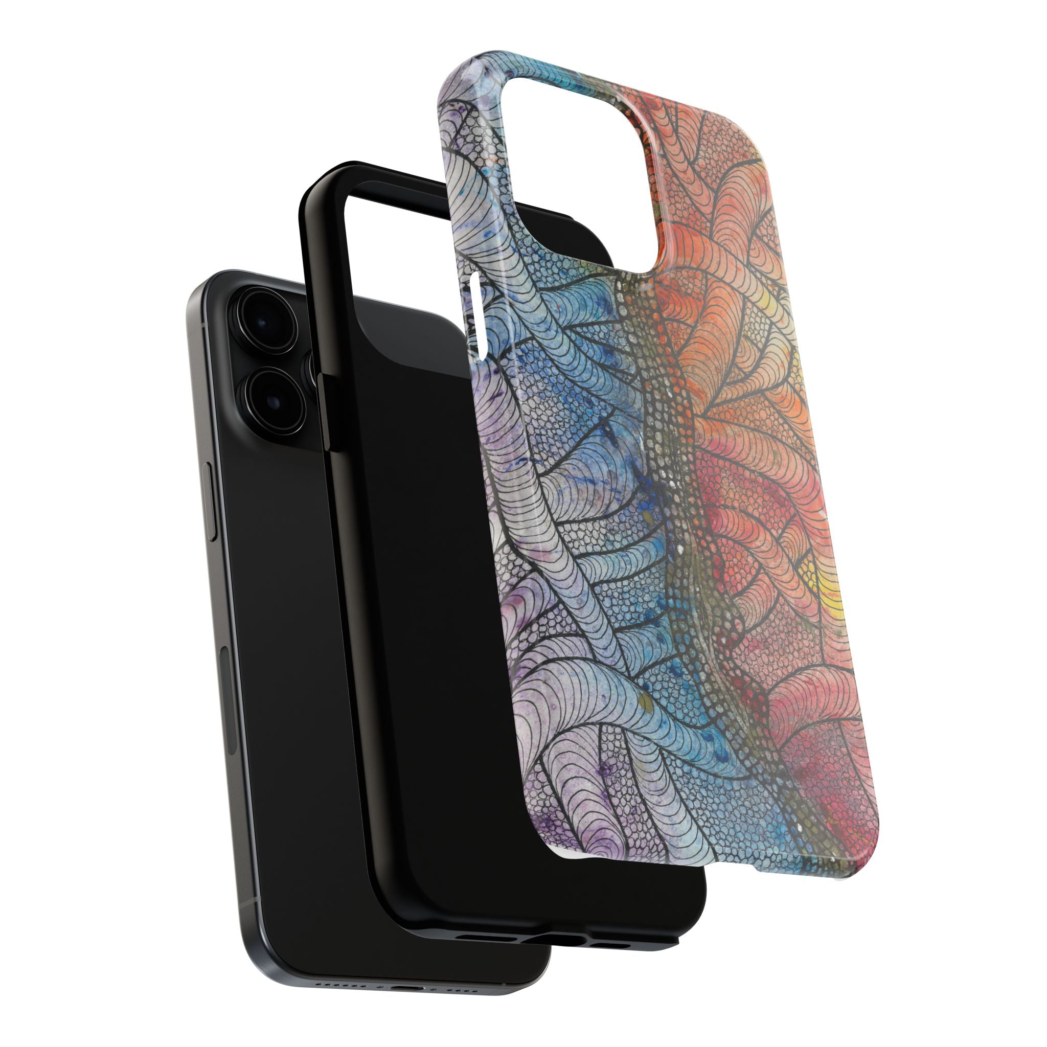 Tough Phone Case - All iPhones and Samsung Galaxys - Exciting Abstract Design #72 After The End