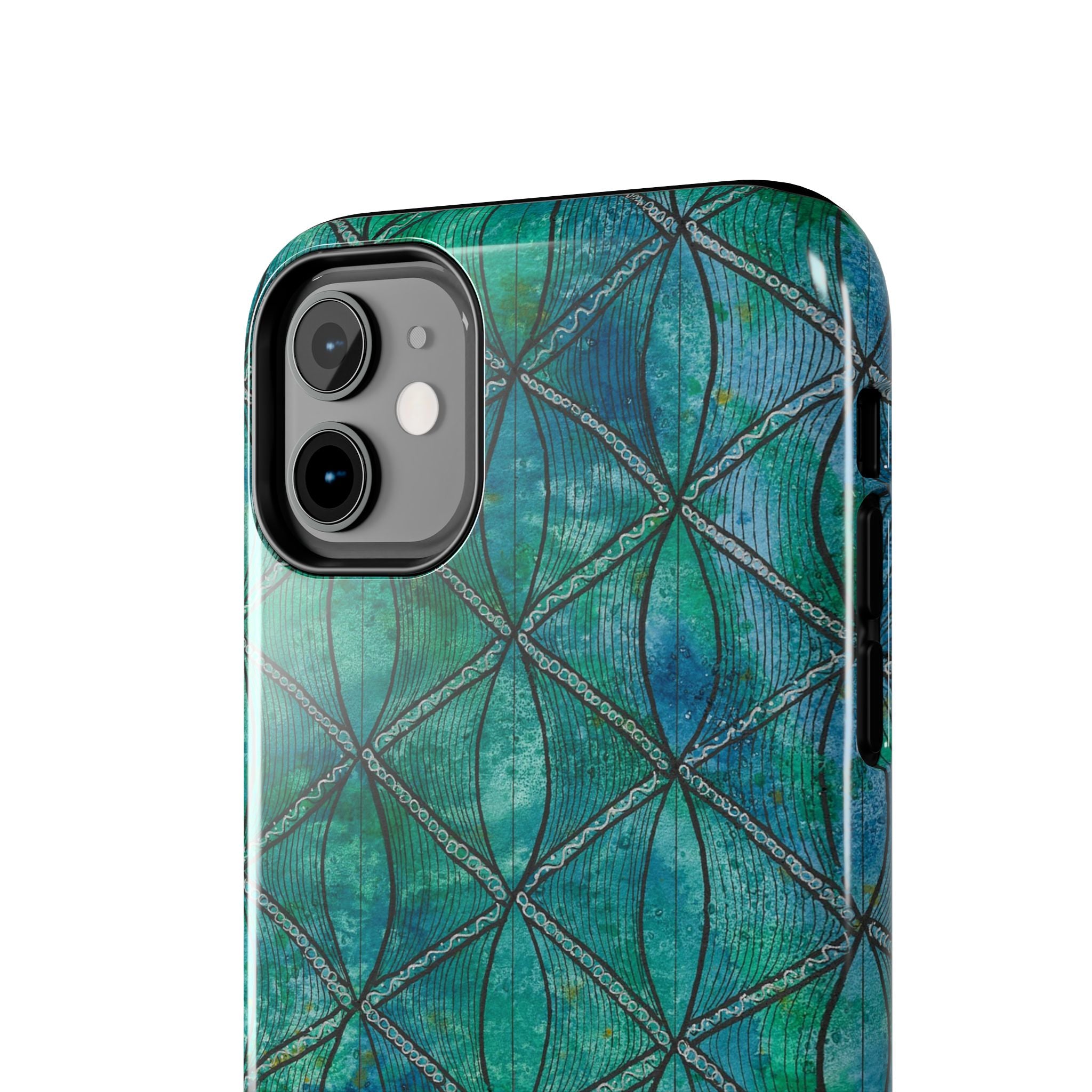 Tough Phone Case - All iPhones and Samsung Galaxys - Exciting Abstract Design #58 How's the Serenity
