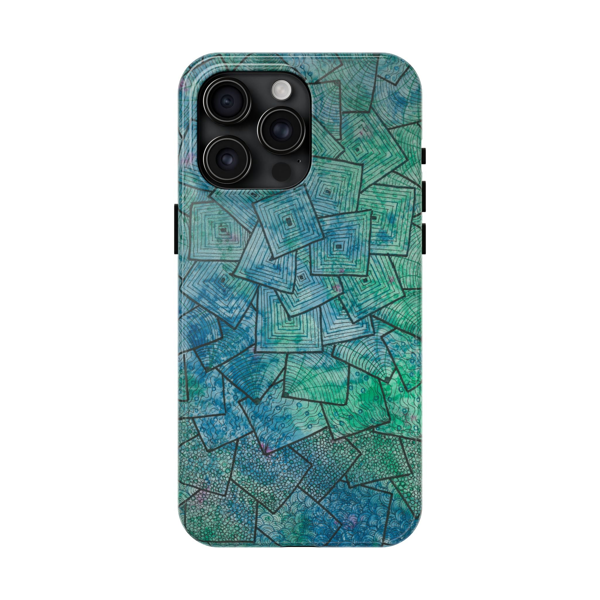 Tough Phone Case - All iPhones and Samsung Galaxys - Exciting Abstract Design #65 And The Answer Is