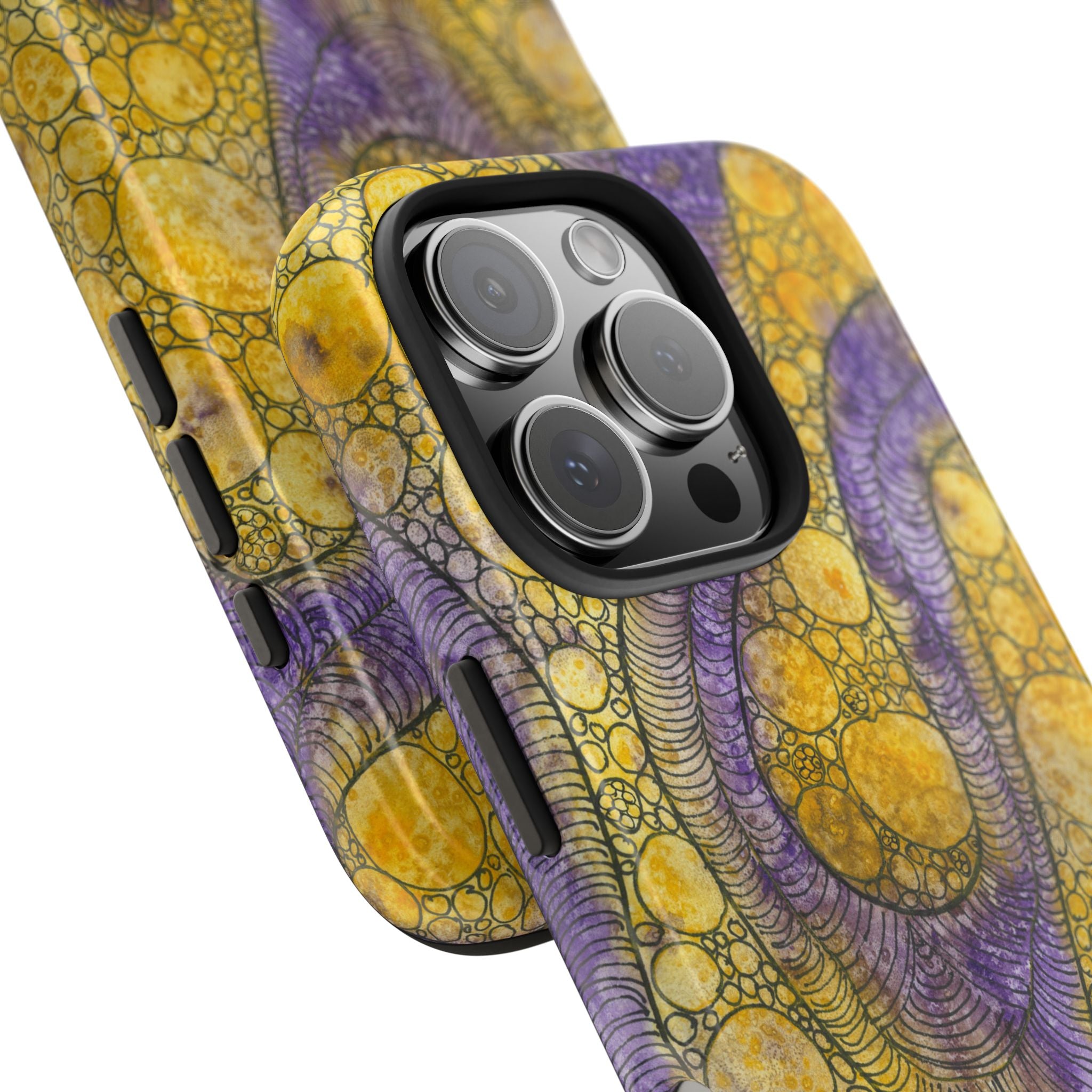 Tough Phone Case - All iPhones and Samsung Galaxys - Exciting Abstract Design #64 Is Now A Good Time?