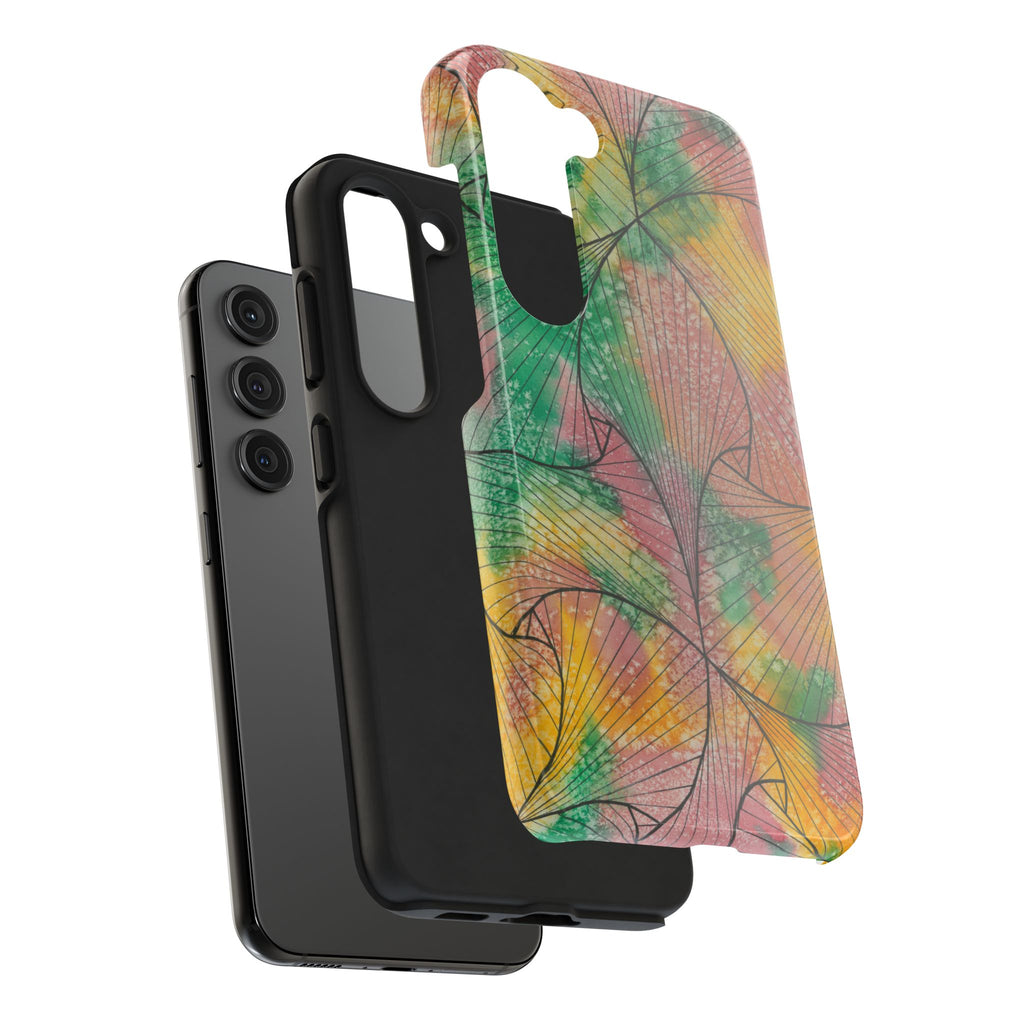 Tough Phone Case - All iPhones and Samsung Galaxys - Exciting Abstract Design #49 Health Well Being