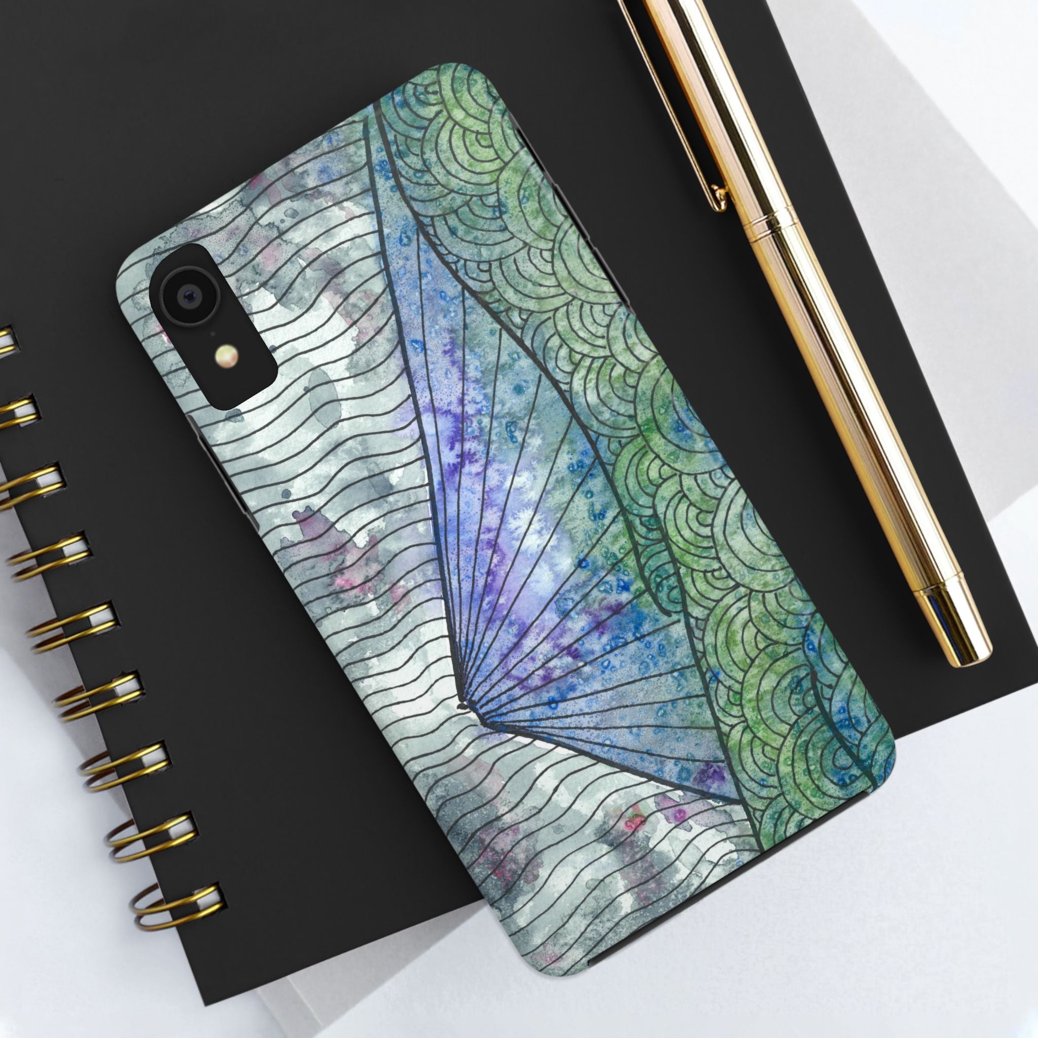 Tough Phone Case - All iPhones and Samsung Galaxys - Exciting Abstract Design #90 Rtanj Pyramid - Serbia