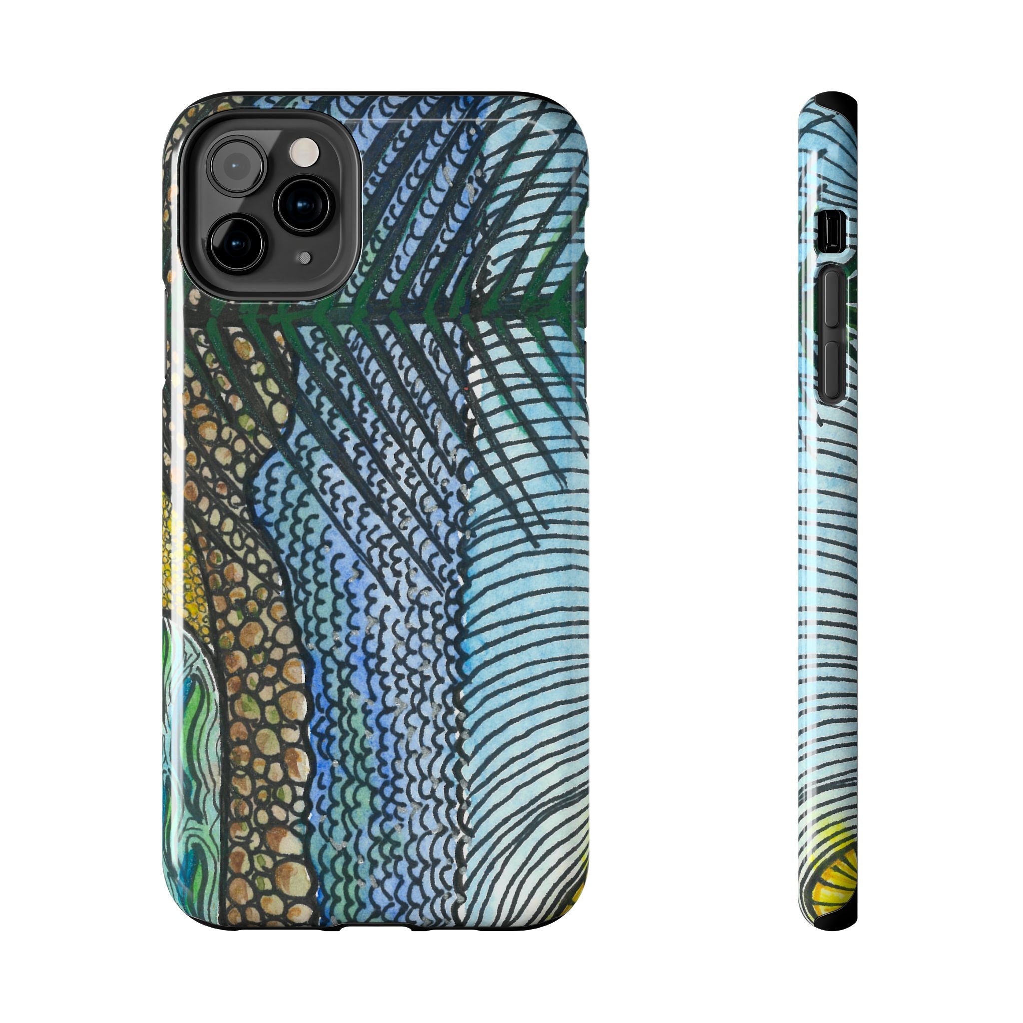 Tough Phone Case - All iPhones and Samsung Galaxys - Exciting Abstract Design #47 Cottesloe
