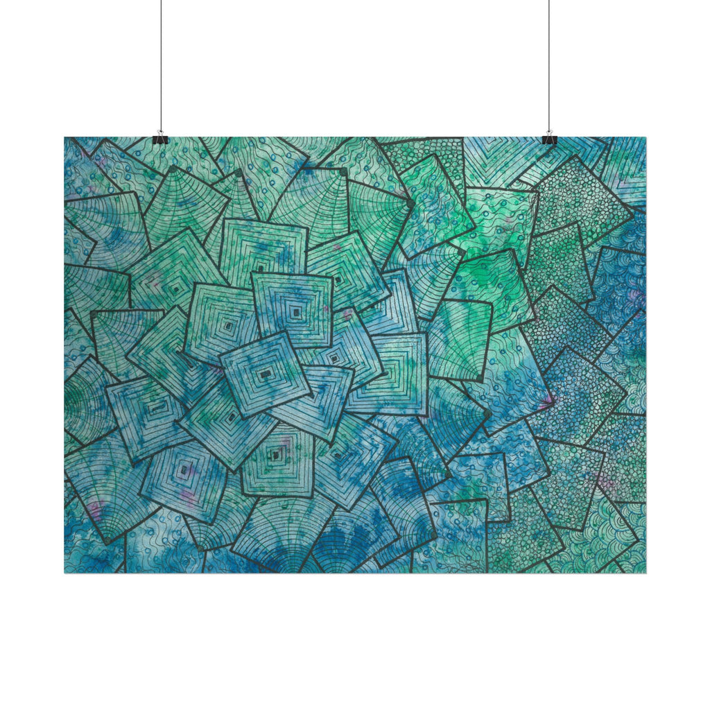 Large Colourful Wall Art, Posters & Prints, For Office, Bedroom or Living Room, or Special Gift #65 And The Answer Is?