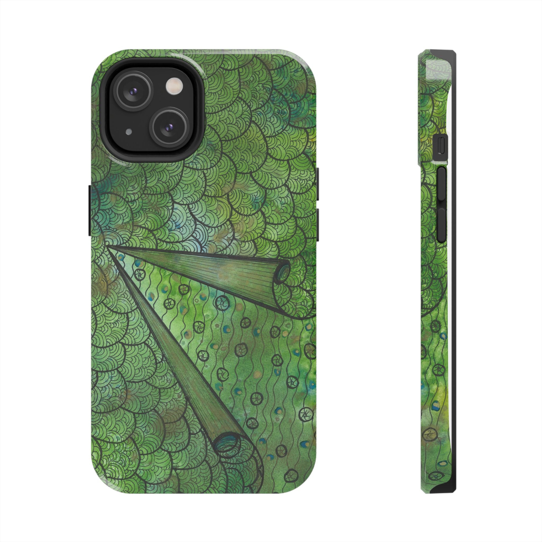 Tough Phone Case - All iPhones and Samsung Galaxys - Exciting Abstract Design #69 New Horizons