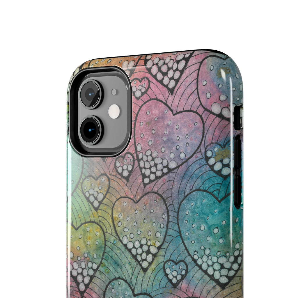 Tough Phone Case - All iPhones and Samsung Galaxys - Exciting Abstract Design #97 What's Love Got To Do With It