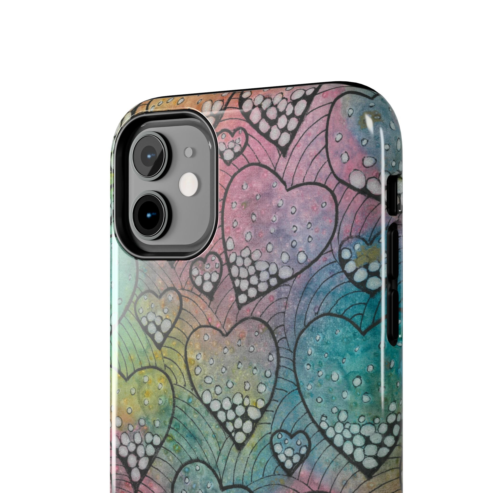 Tough Phone Case - All iPhones and Samsung Galaxys - Exciting Abstract Design #97 What's Love Got To Do With It