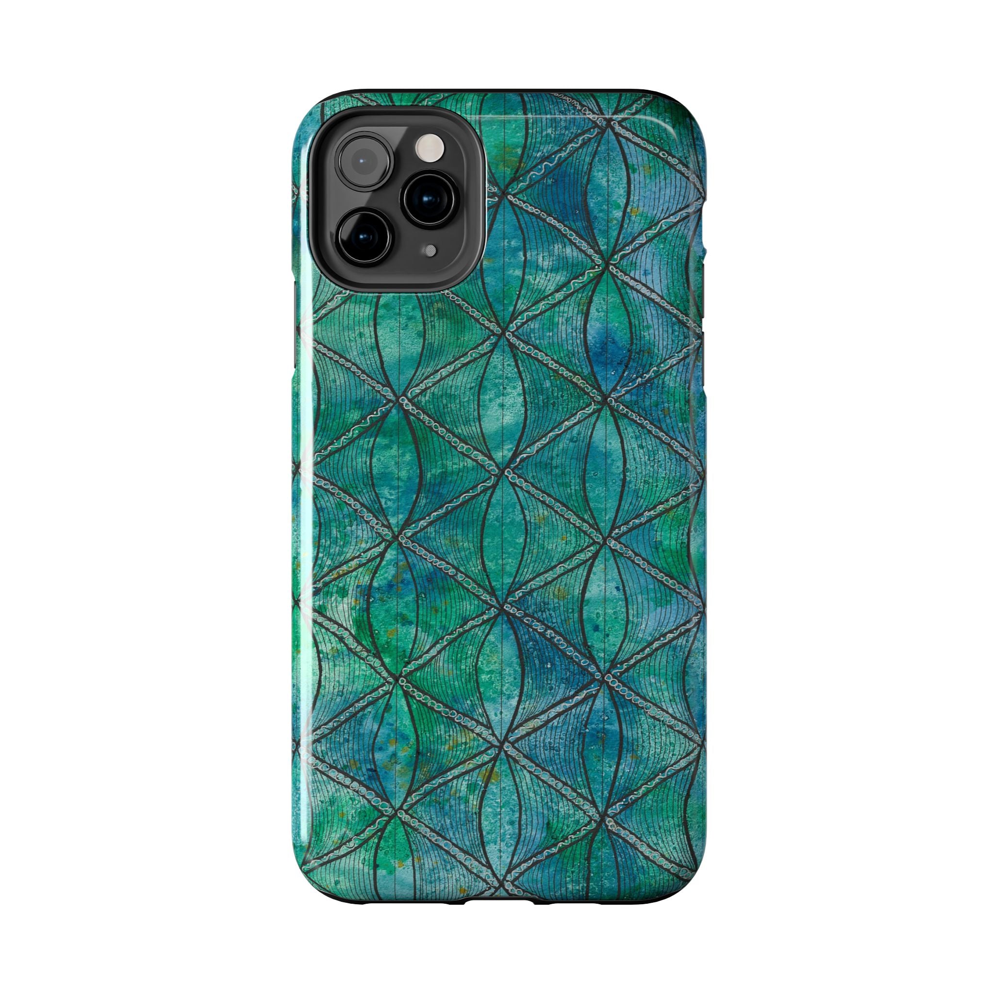 Tough Phone Case - All iPhones and Samsung Galaxys - Exciting Abstract Design #58 How's the Serenity